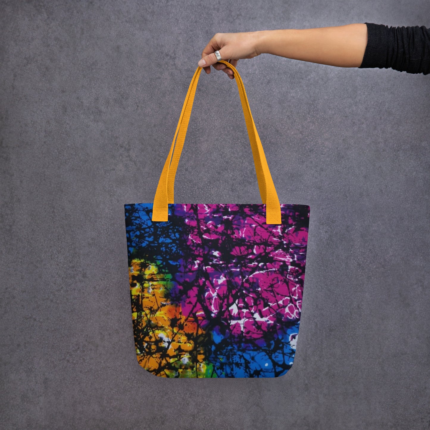 Multicolour Dye Tote Bag