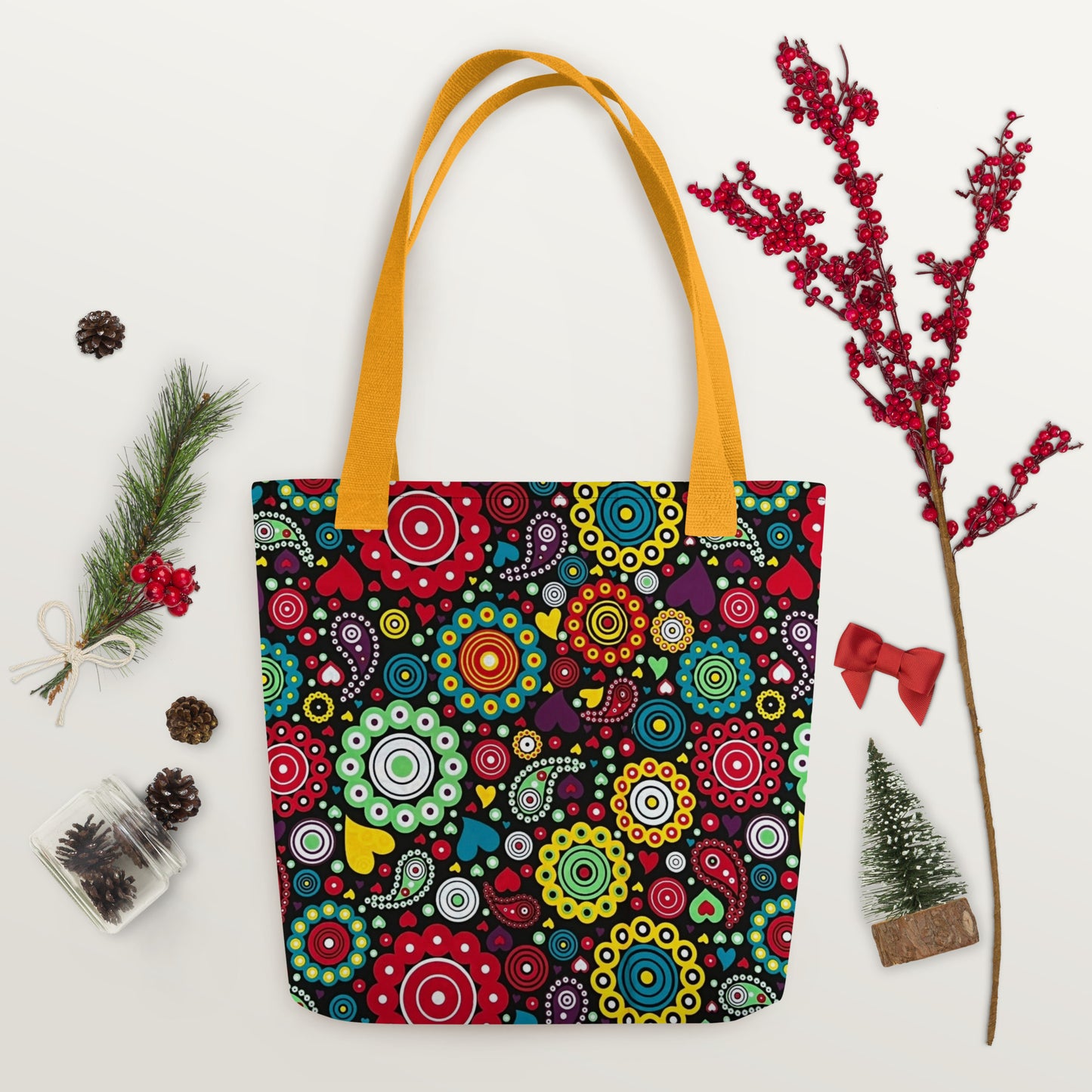 Multicolour Bloom Tote Bag