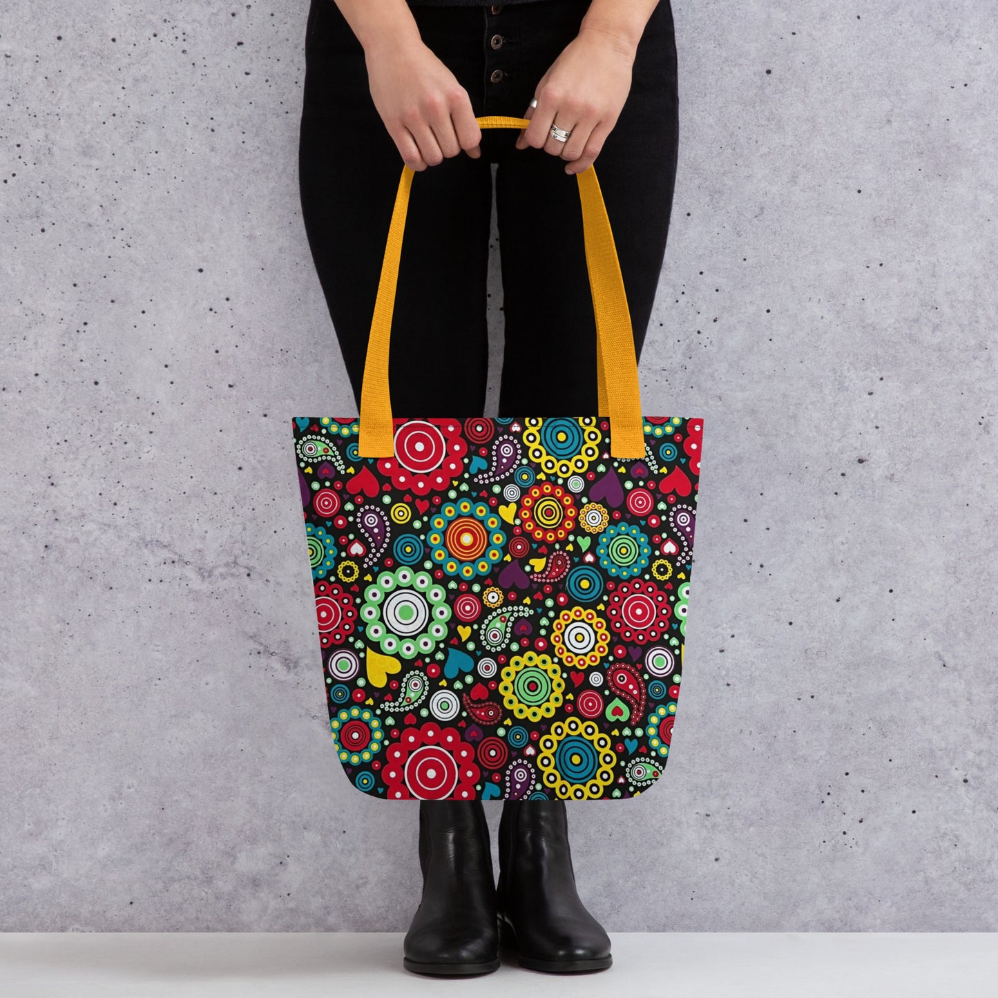 Multicolour Bloom Tote Bag