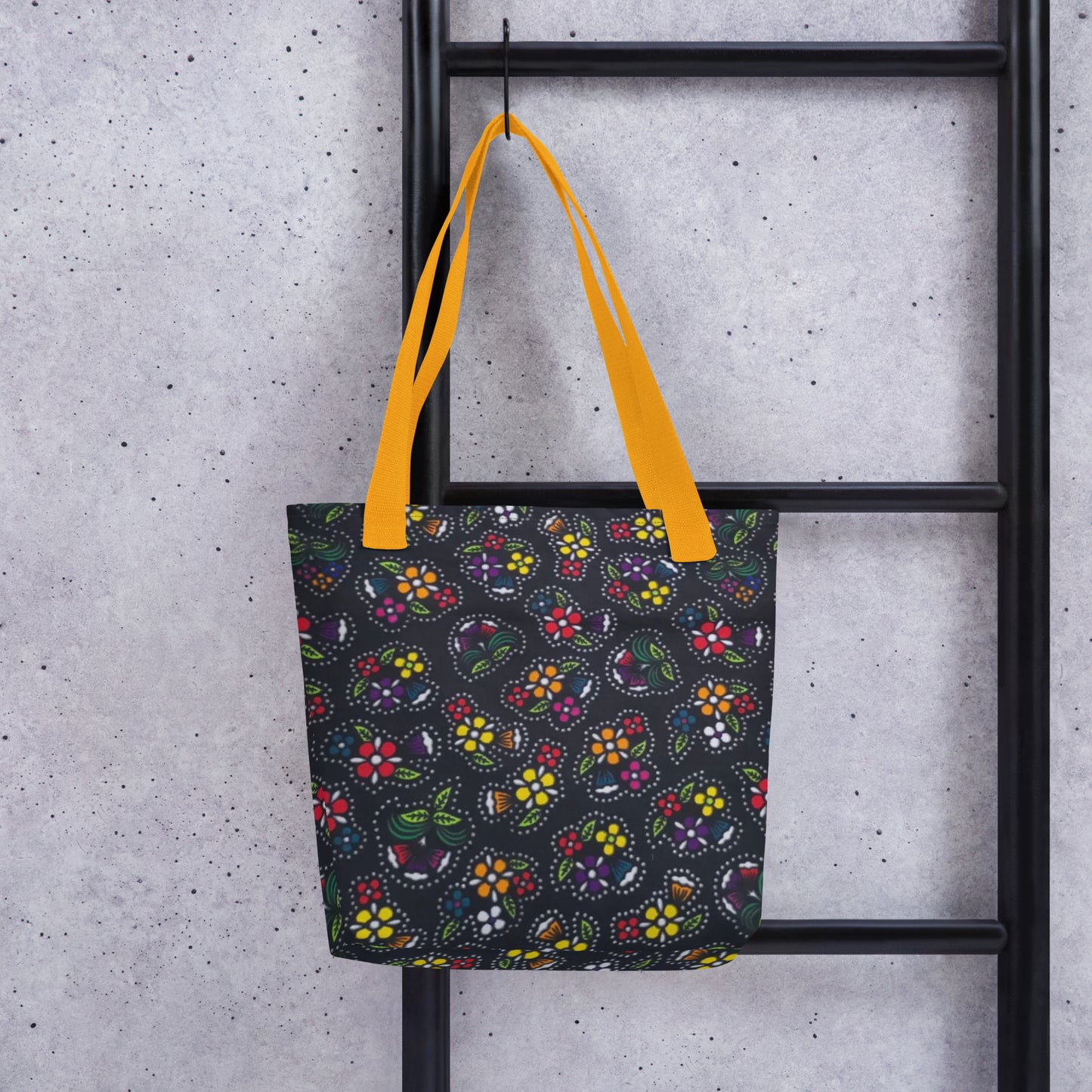 Multicolour Dark Tote Bag