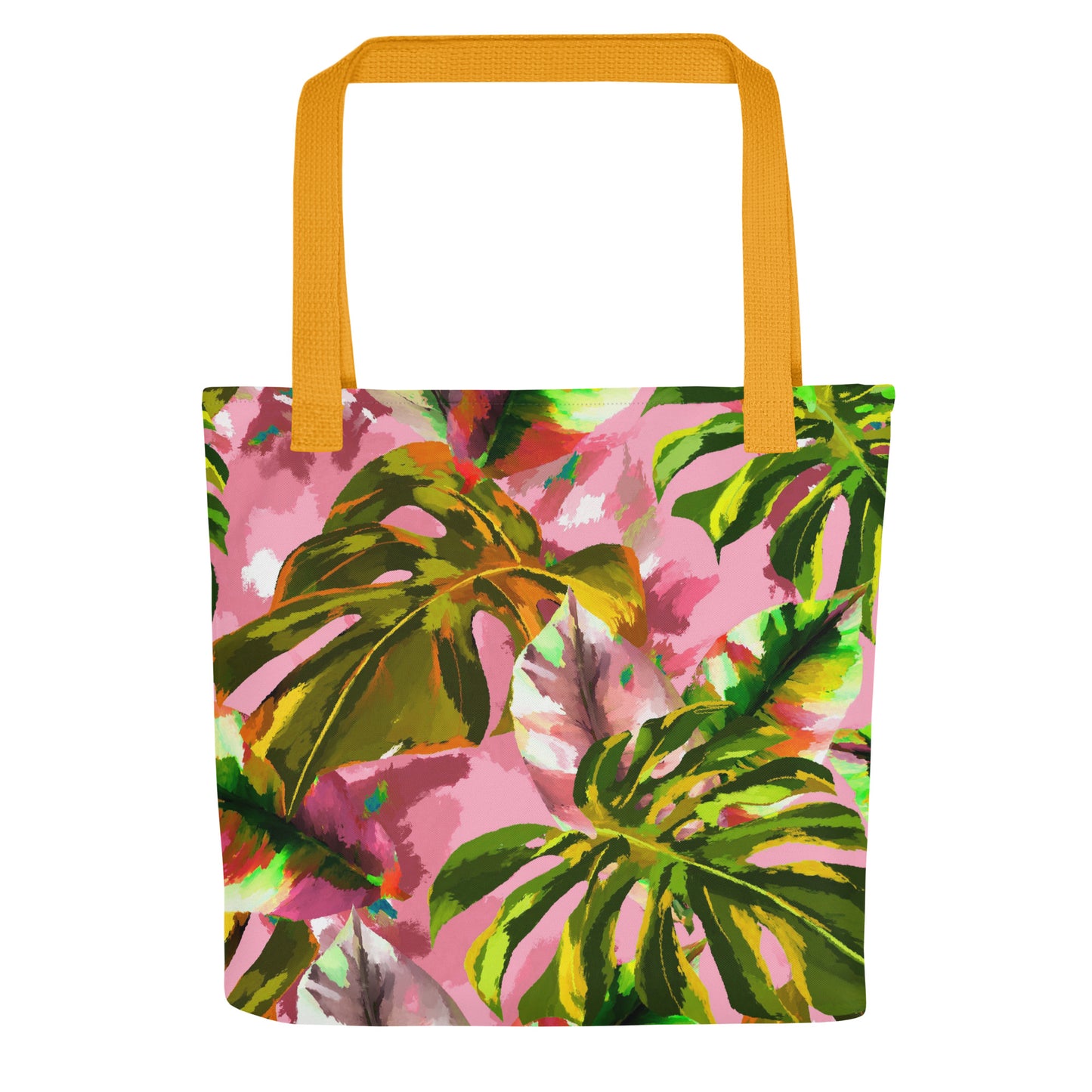 Pink Tropical Tote Bag