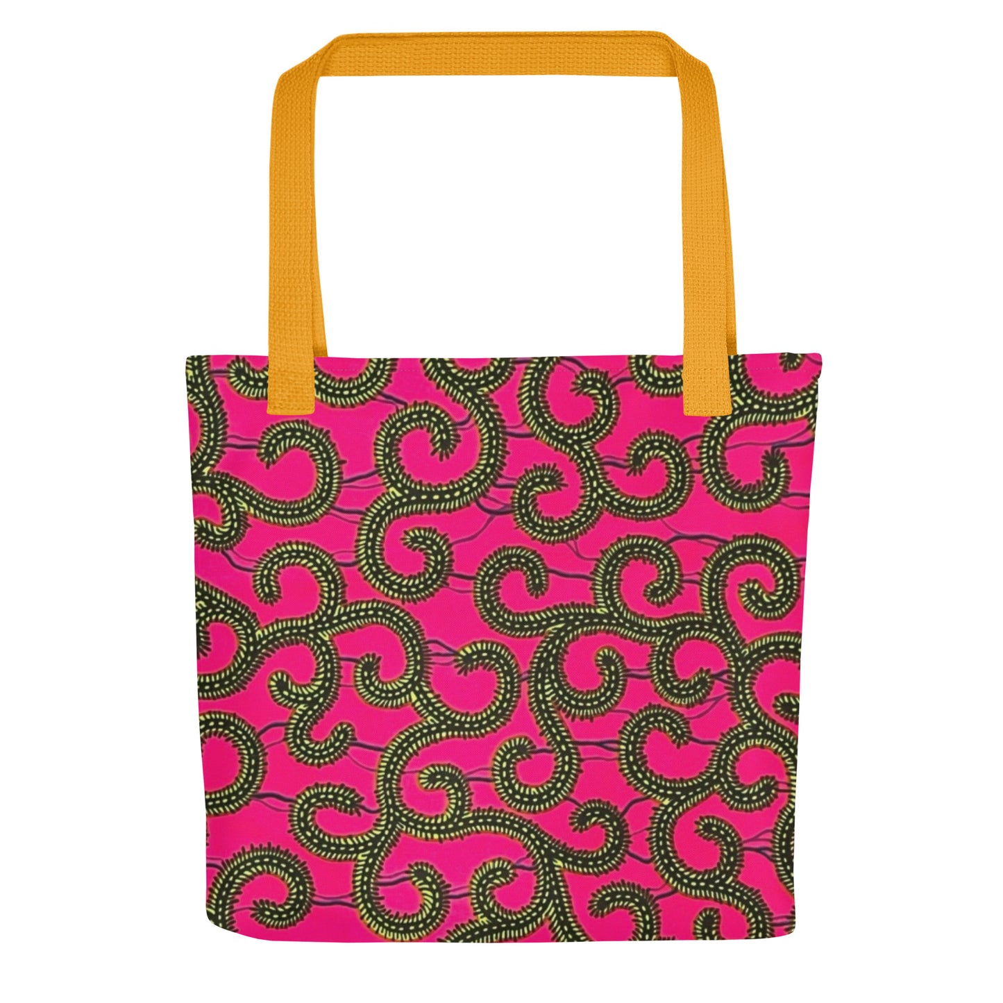 Pink Ankara Tote Bag