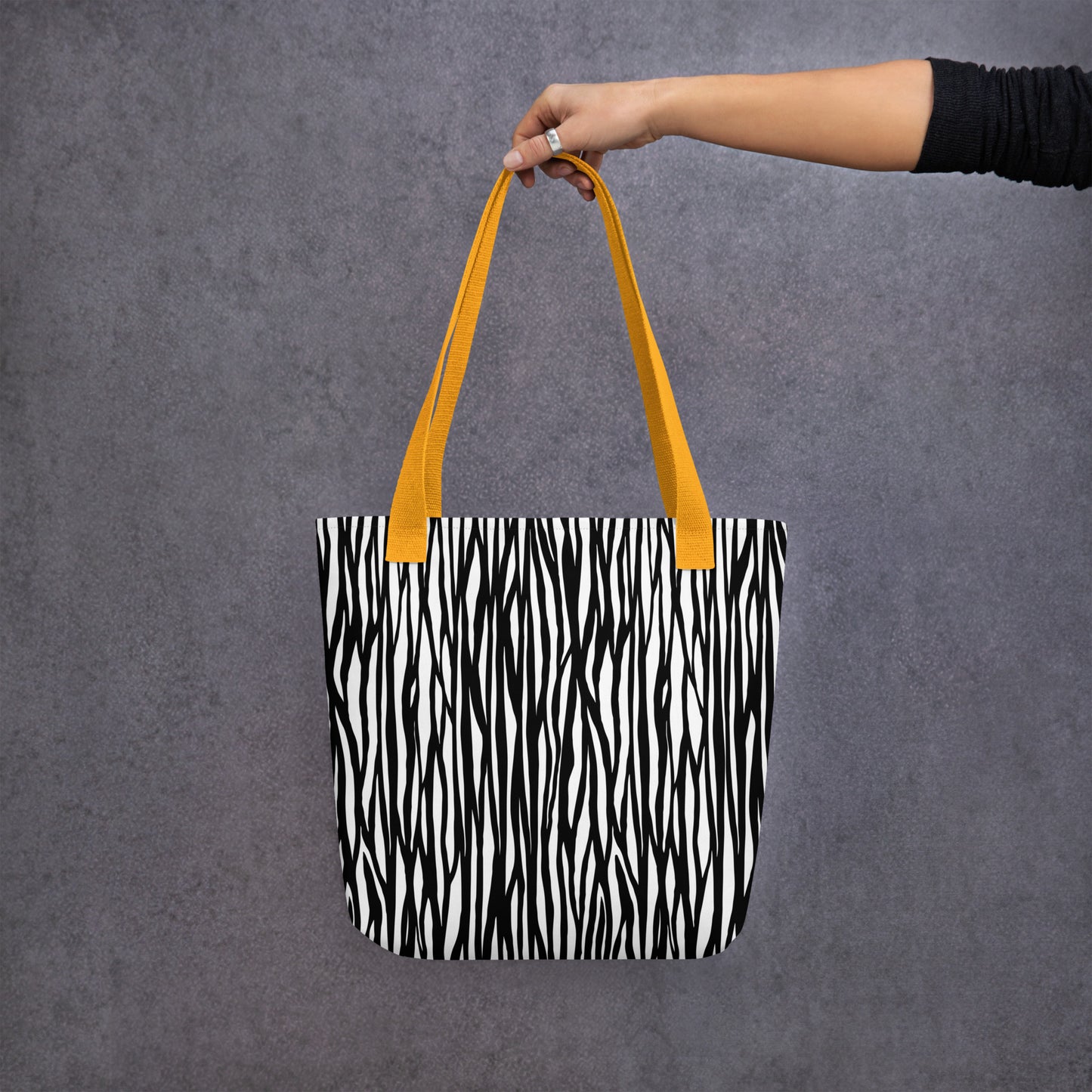 Zebra Print Tote Bag