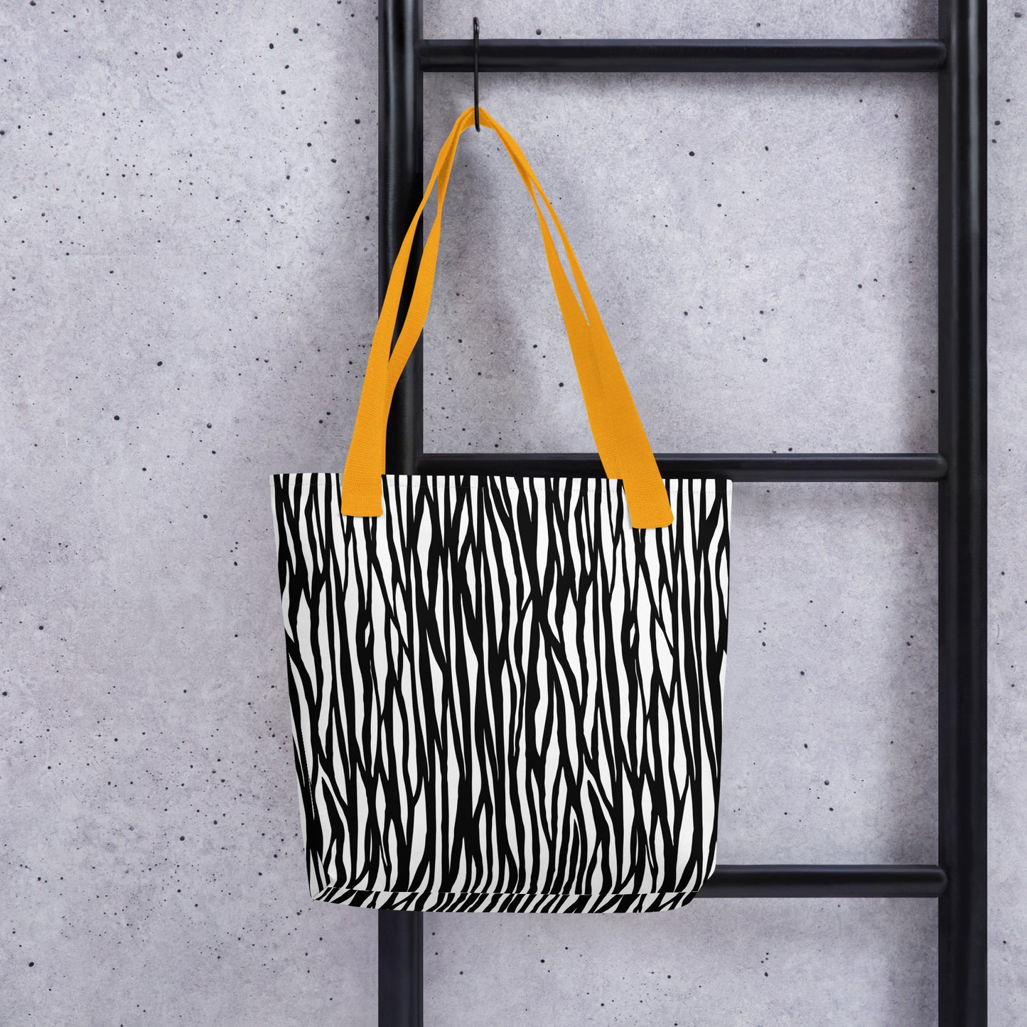 Zebra Print Tote Bag