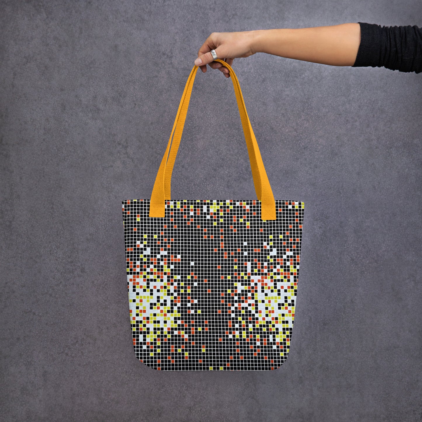 Graphic Square Tote Bag