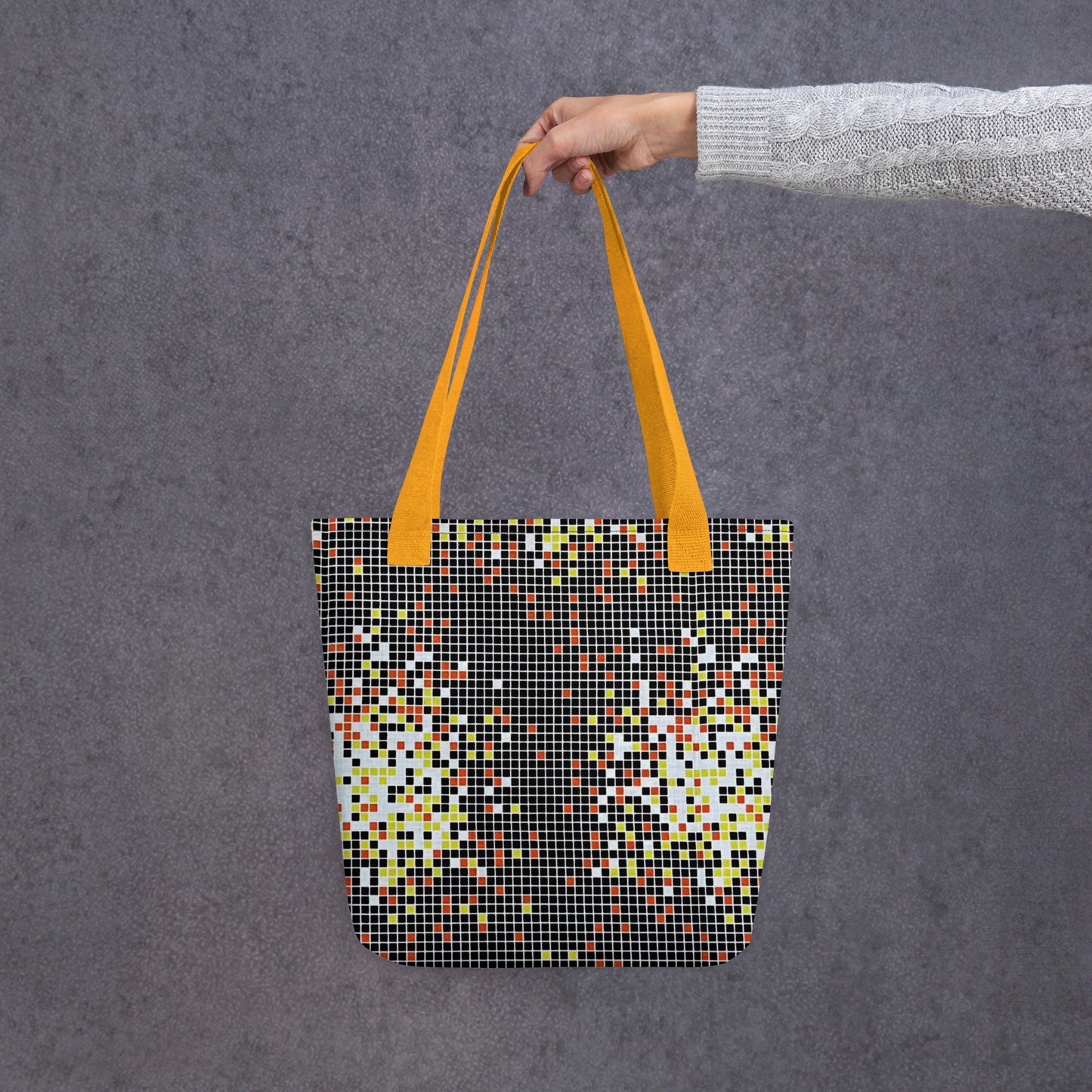 Graphic Square Tote Bag