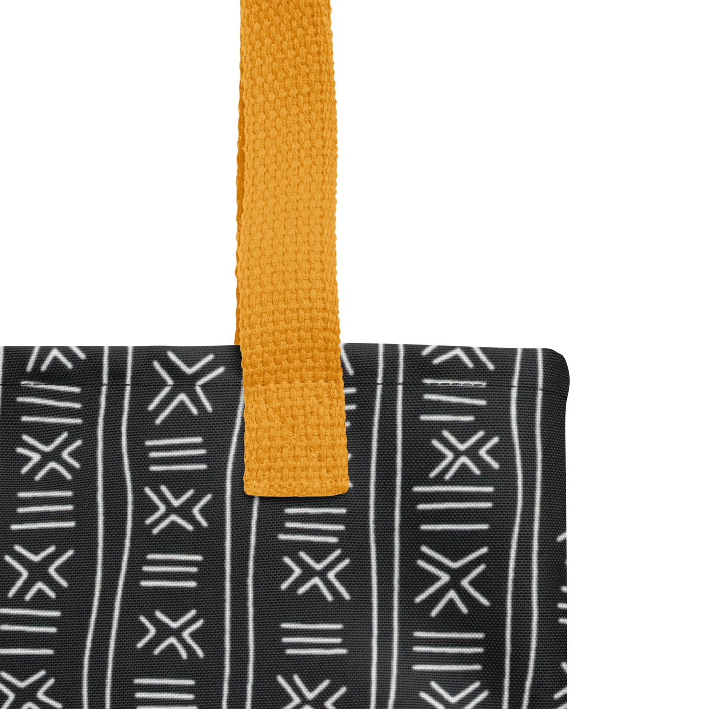 Black & White Print Tote Bag