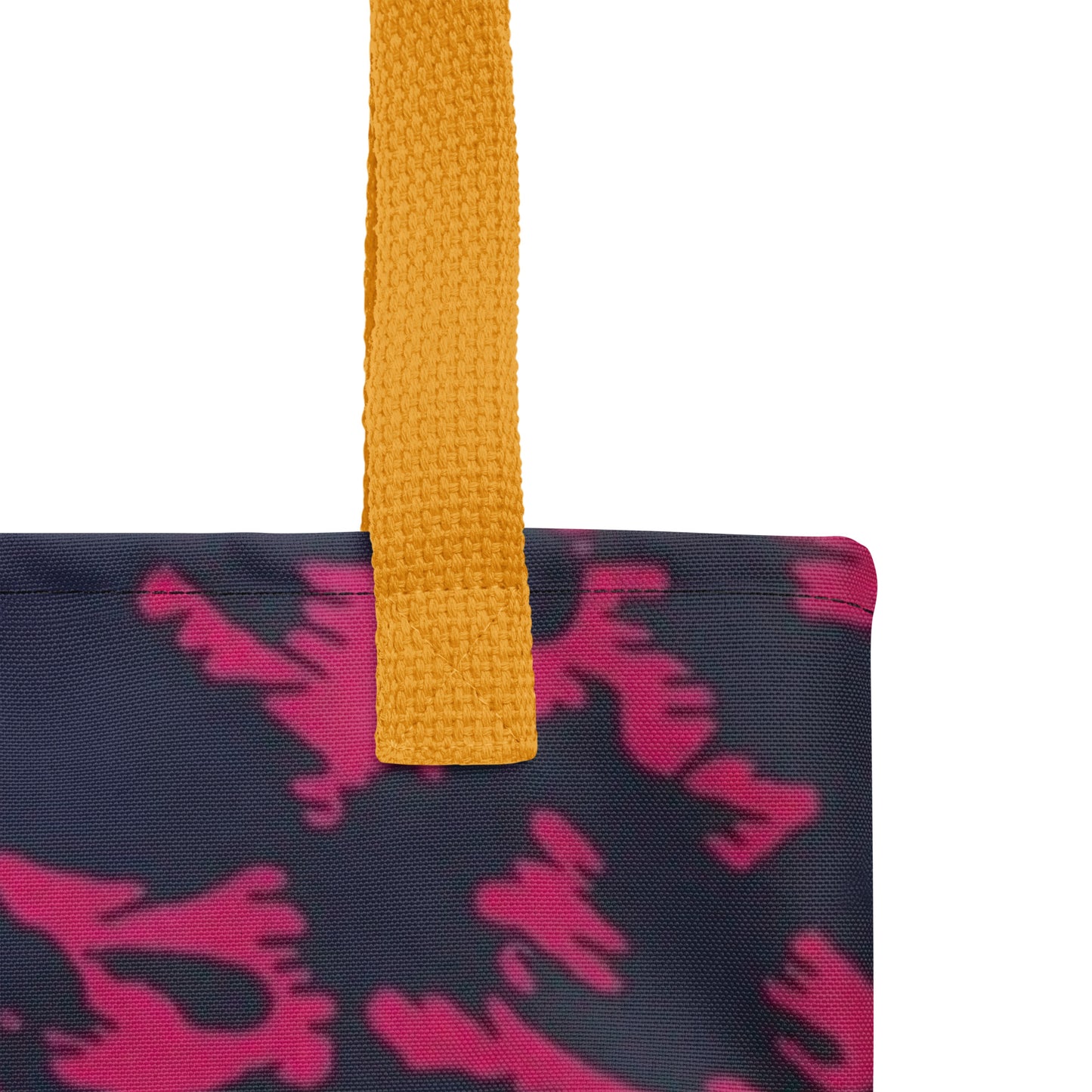 Pink Leopard Tote Bag