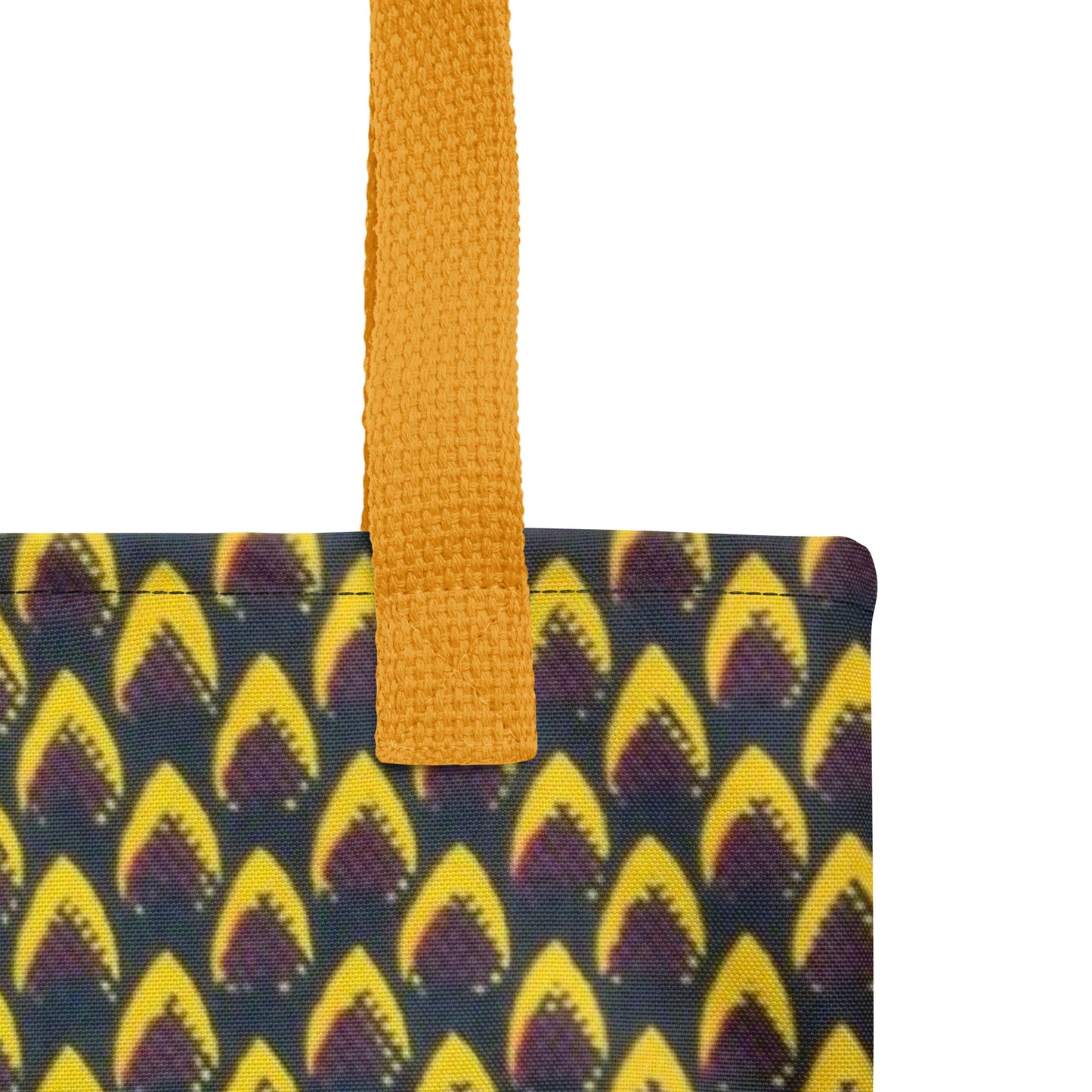 Yellow Flame Tote Bag