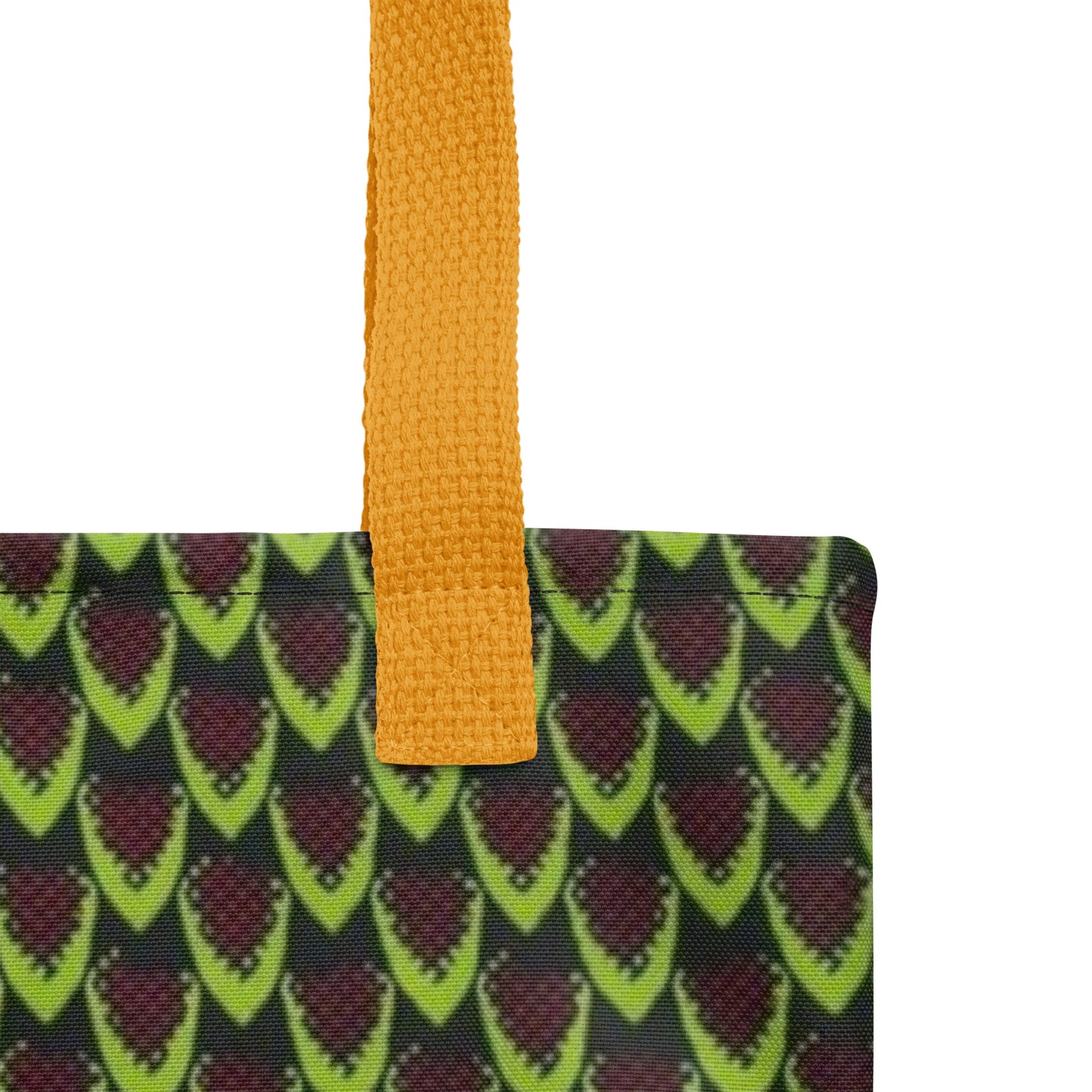 Green Flame Tote Bag