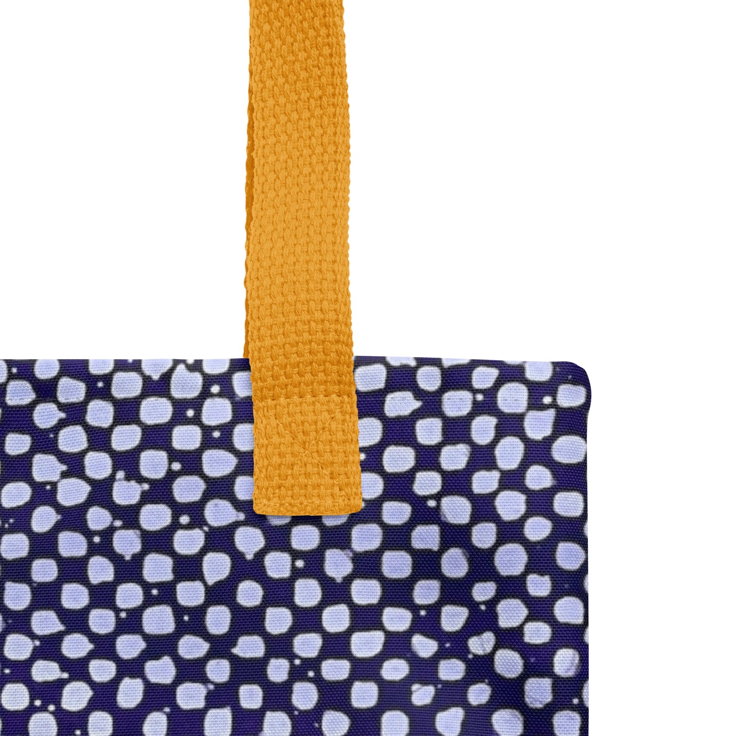 Purple Dots Tote Bag