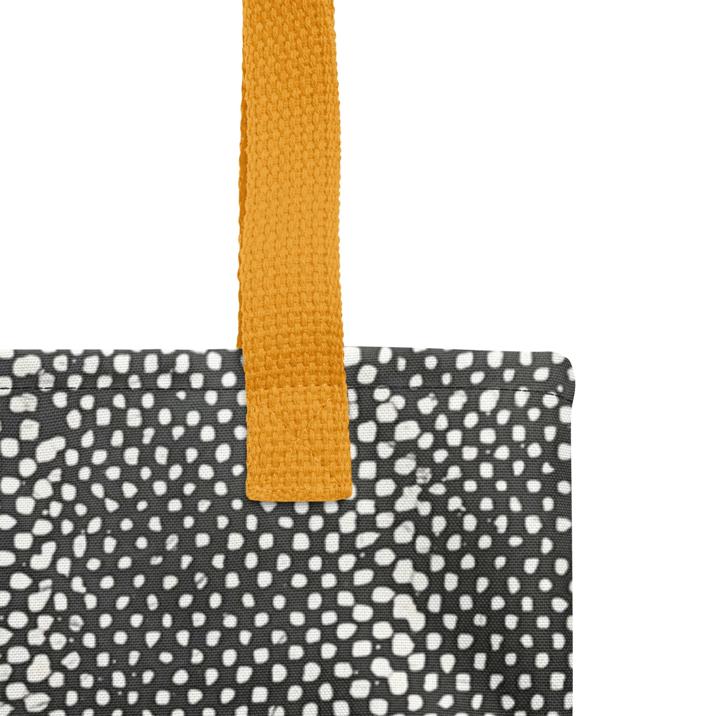 Black & White Dots Tote Bag