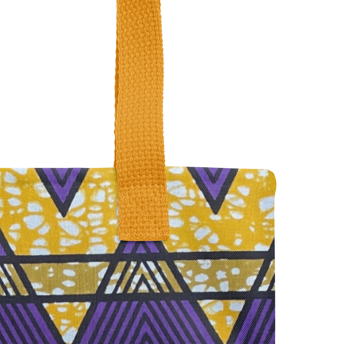 Purple Yellow Tote Bag