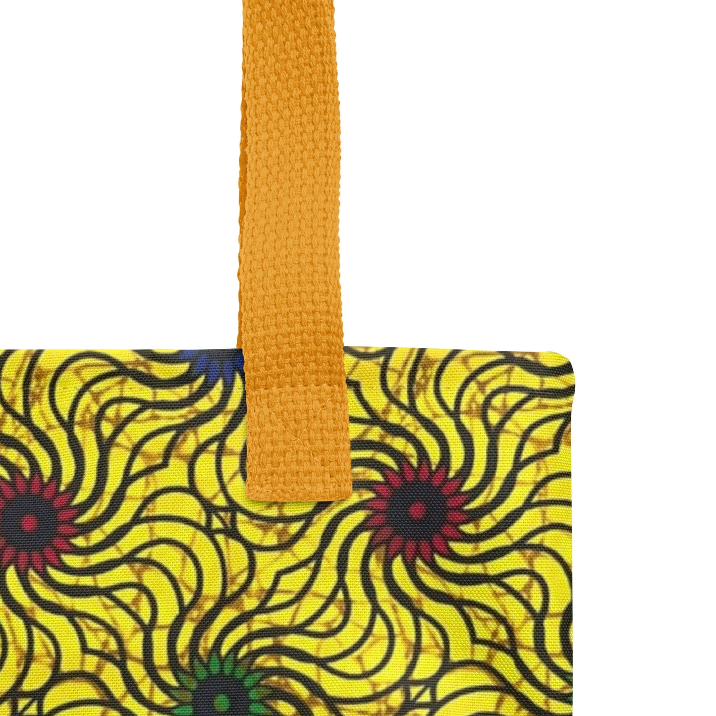 Multicolour Yellow Tote Bag