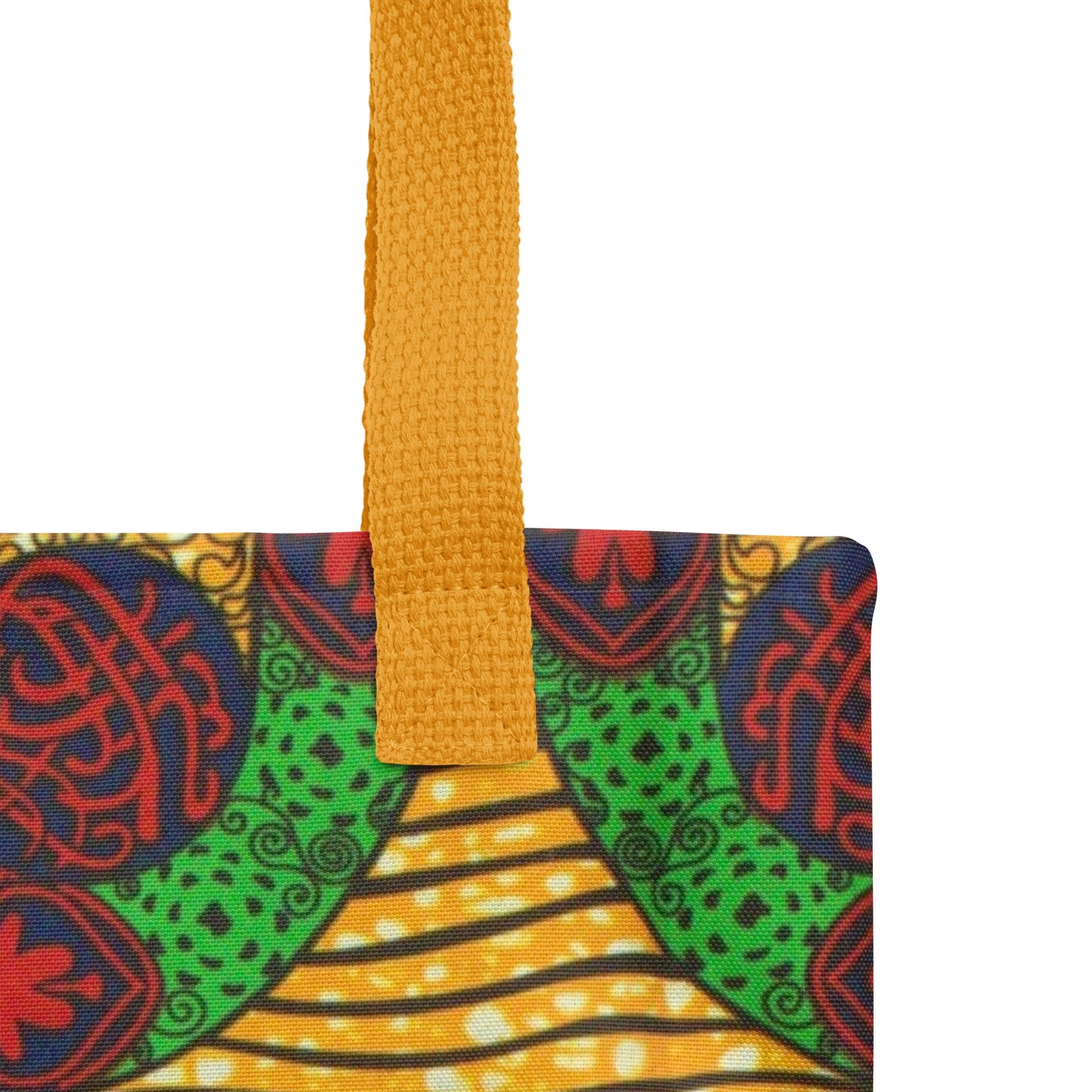 Multicolour Abstract Tote Bag