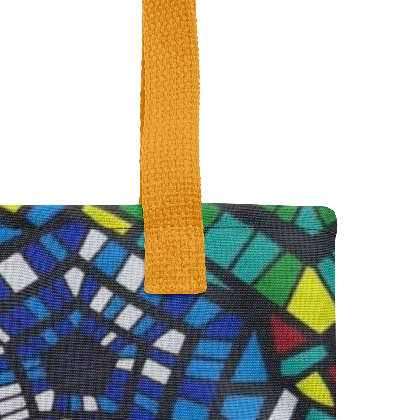 Multicolour Pentagon Tote Bag