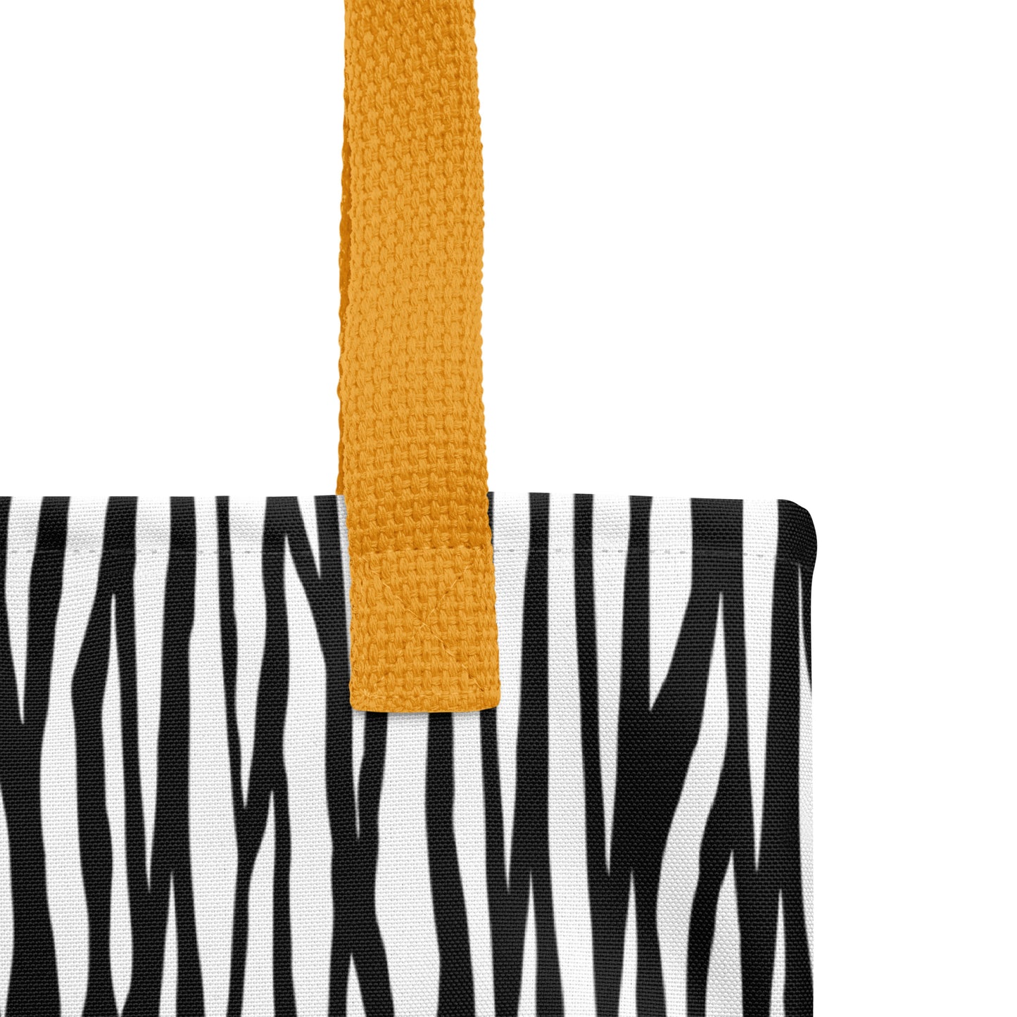 Zebra Print Tote Bag