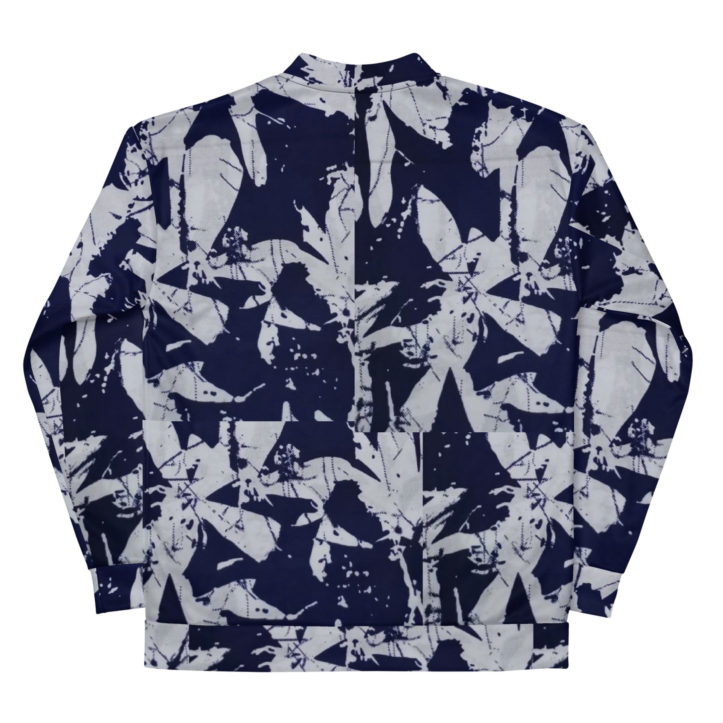 Indigo Adire Unisex Bomber Jacket