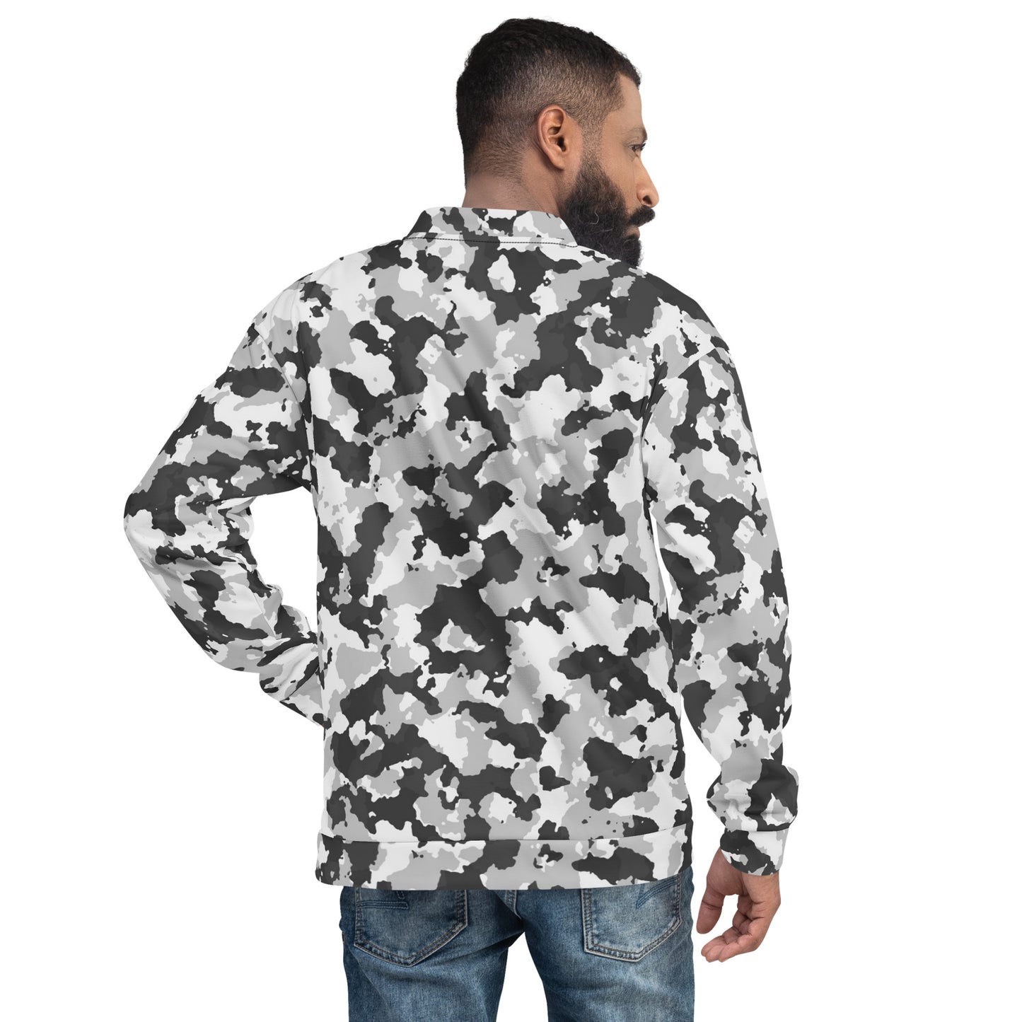 Camouflage Unisex Bomber Jacket