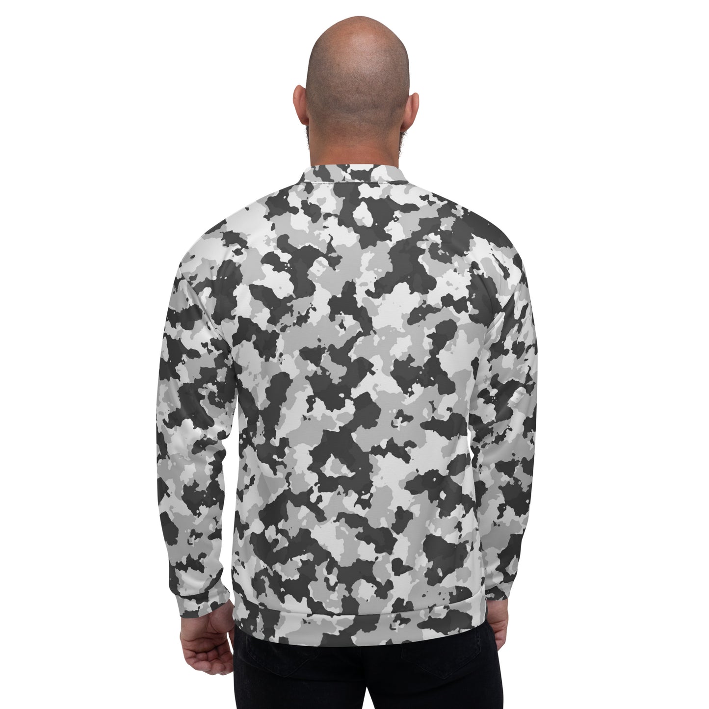 Camouflage Unisex Bomber Jacket