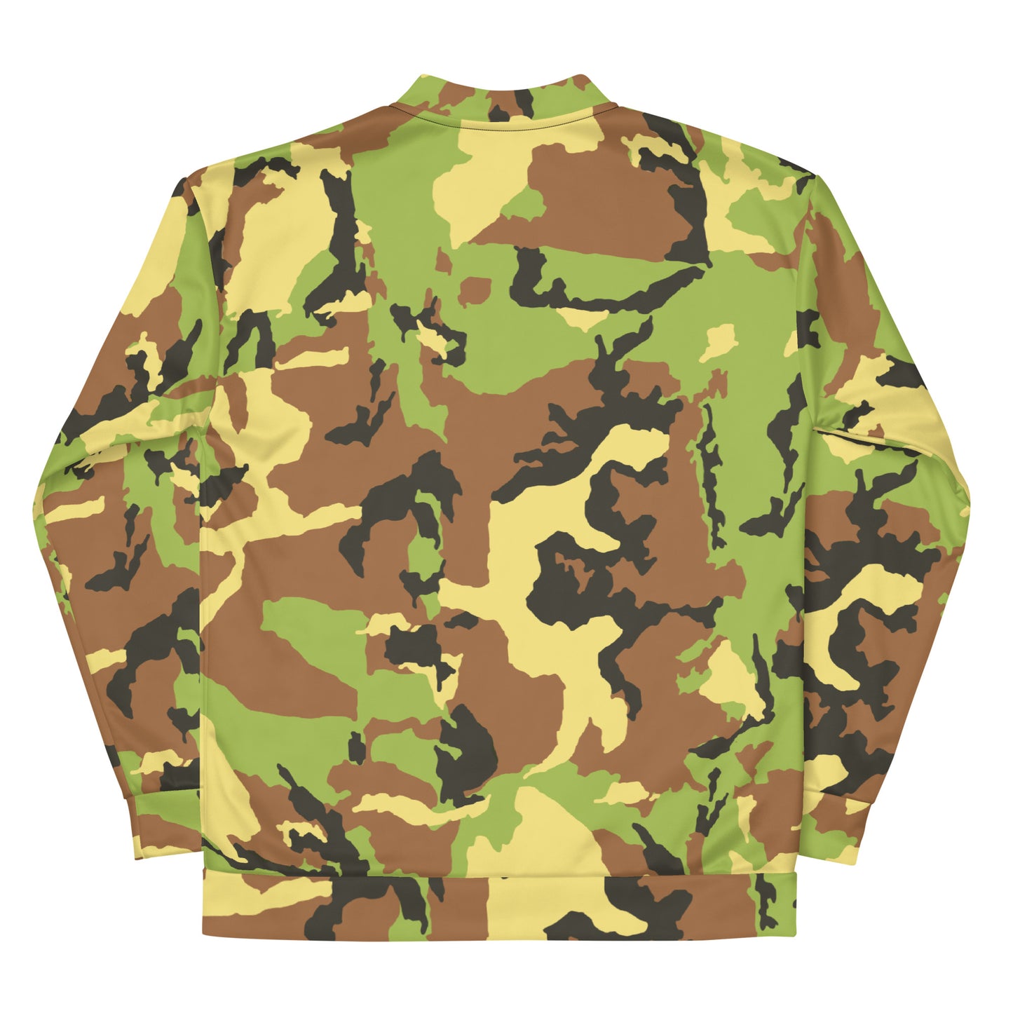 Camo Green Unisex Bomber Jacket