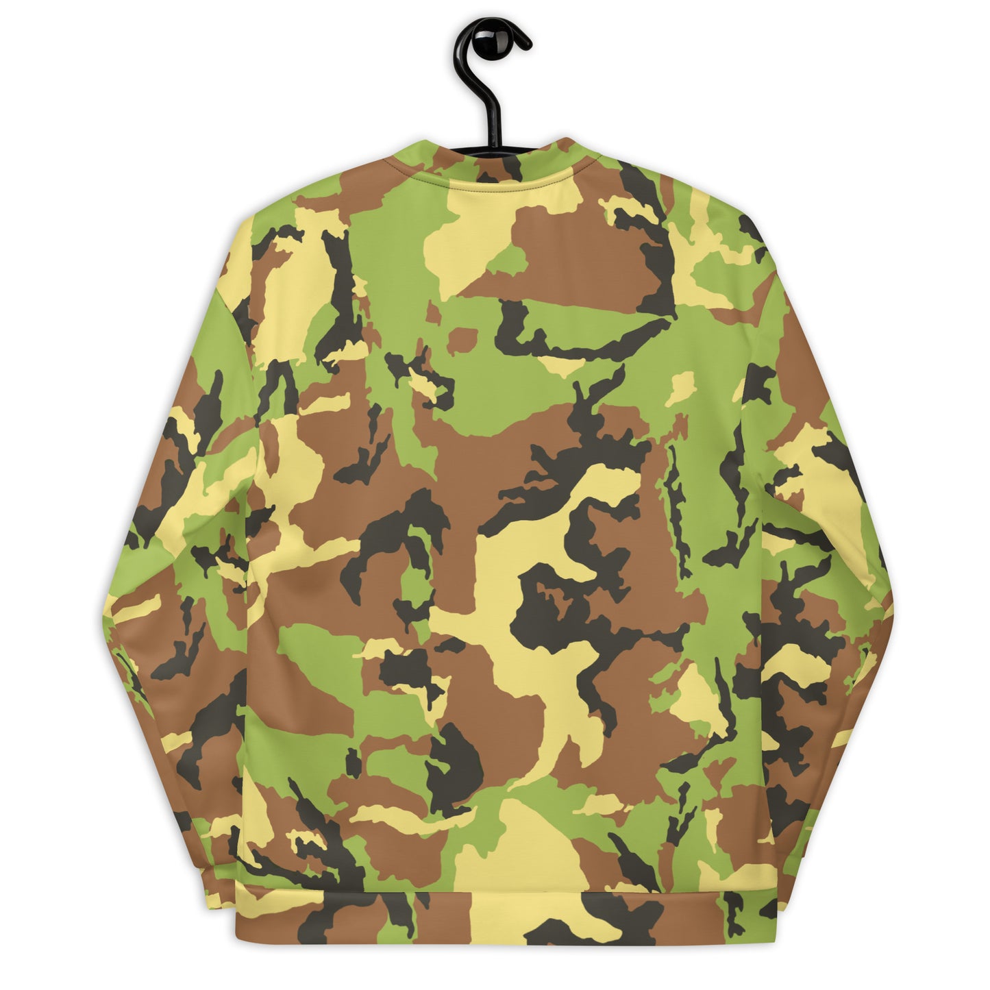 Camo Green Unisex Bomber Jacket