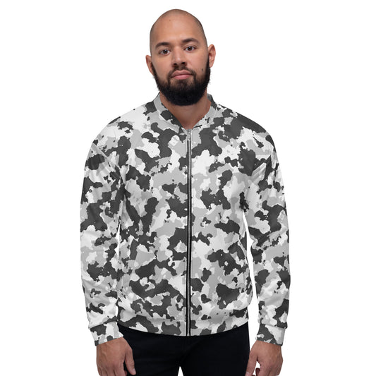 Camouflage Unisex Bomber Jacket