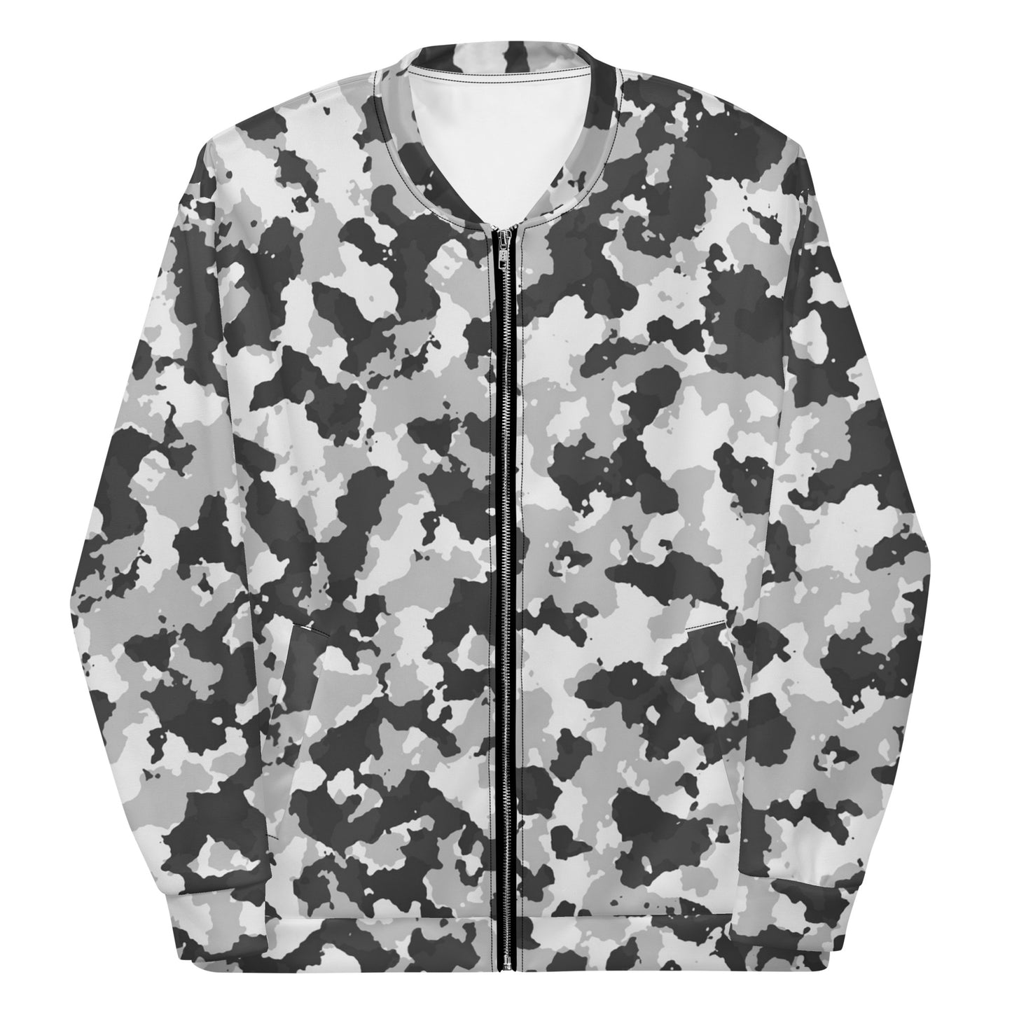 Camouflage Unisex Bomber Jacket