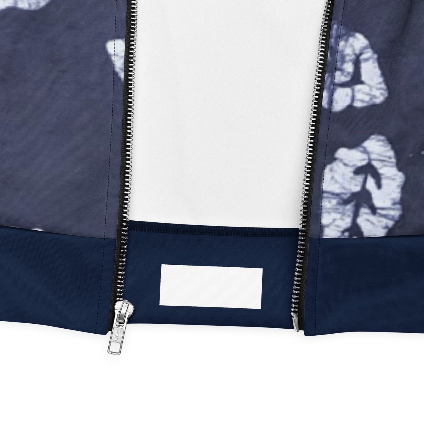 Indigo Leaf Adire Unisex Bomber Jacket