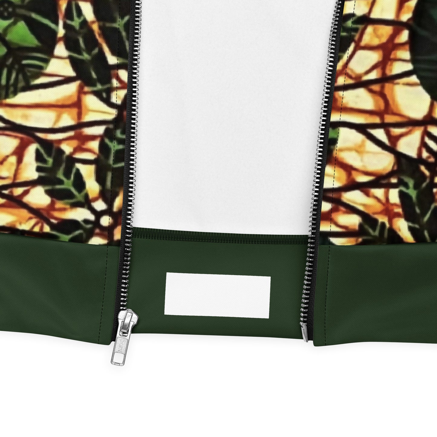 Green Leaf Wine Ankara Unisex Bomber Jacket