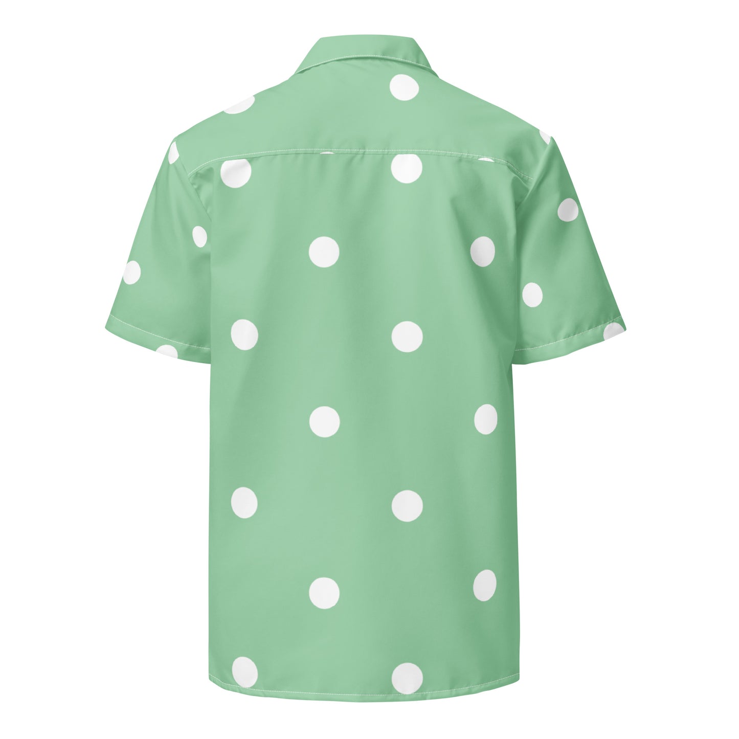 Mint Green Unisex Button Shirt