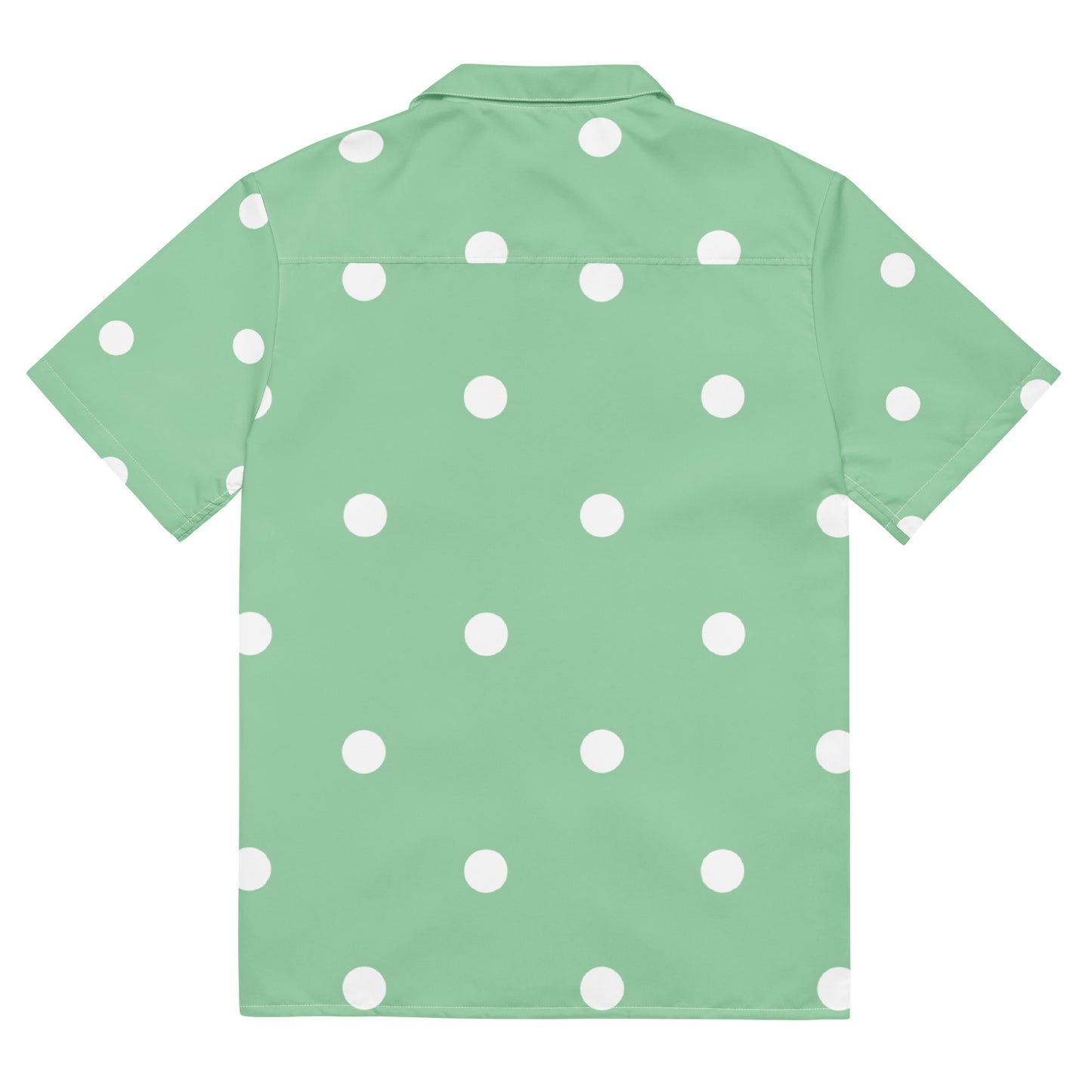 Mint Green Unisex Button Shirt