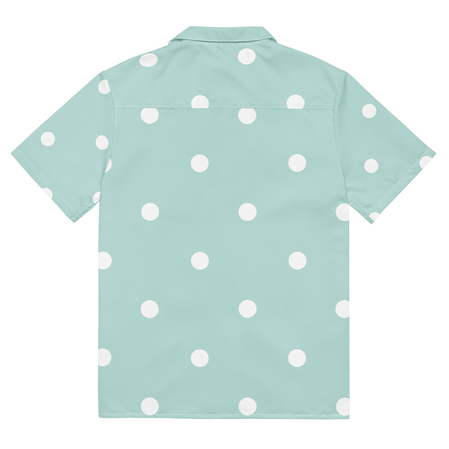 Sky Blue Unisex Button Shirt