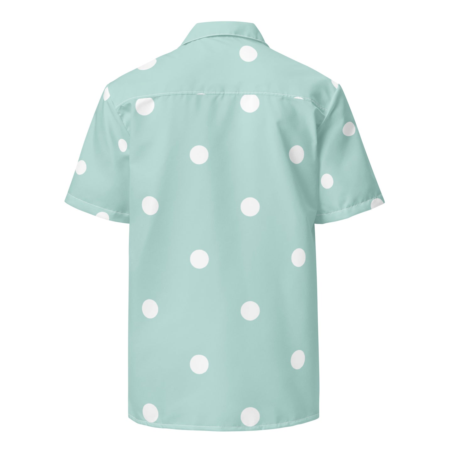 Sky Blue Unisex Button Shirt