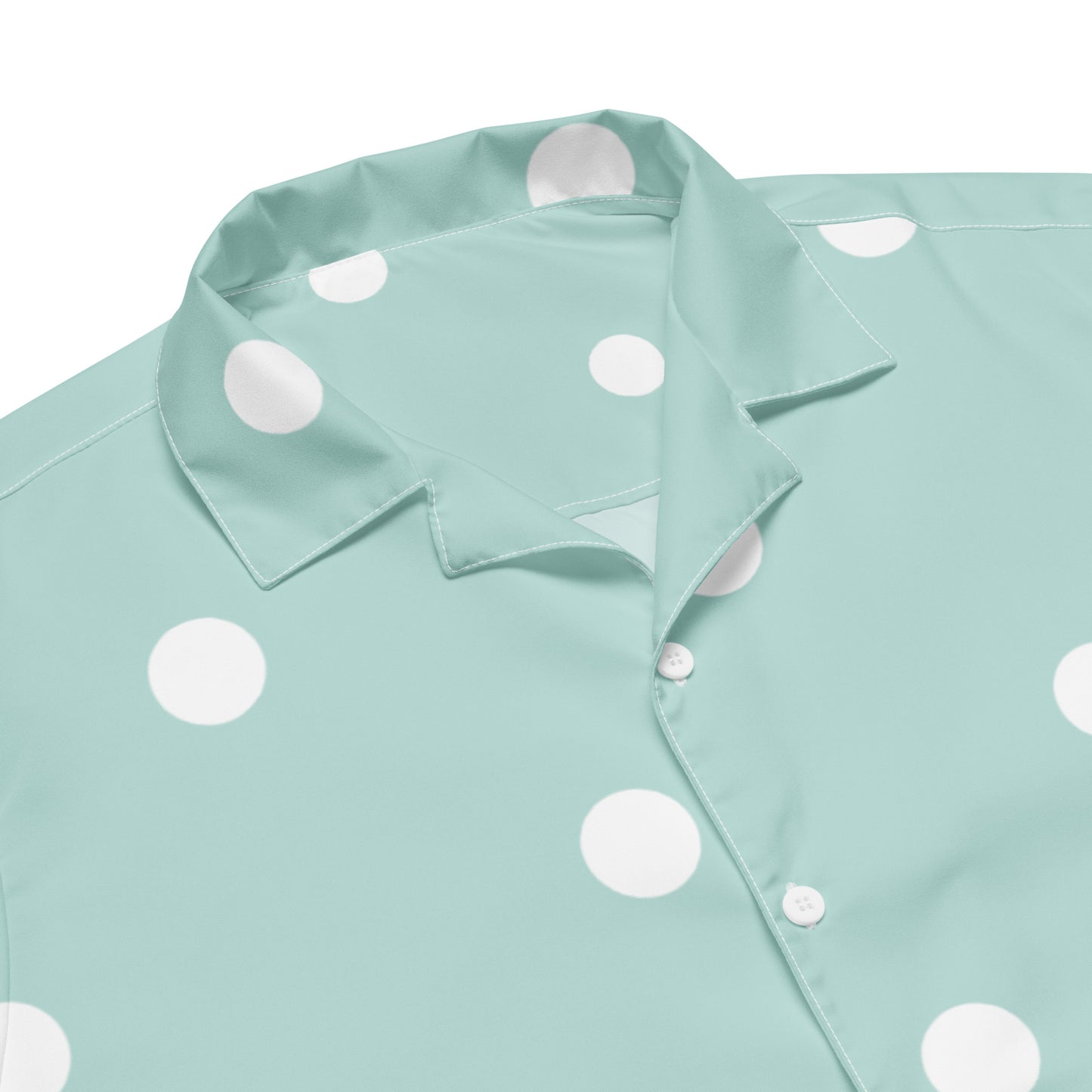 Sky Blue Unisex Button Shirt