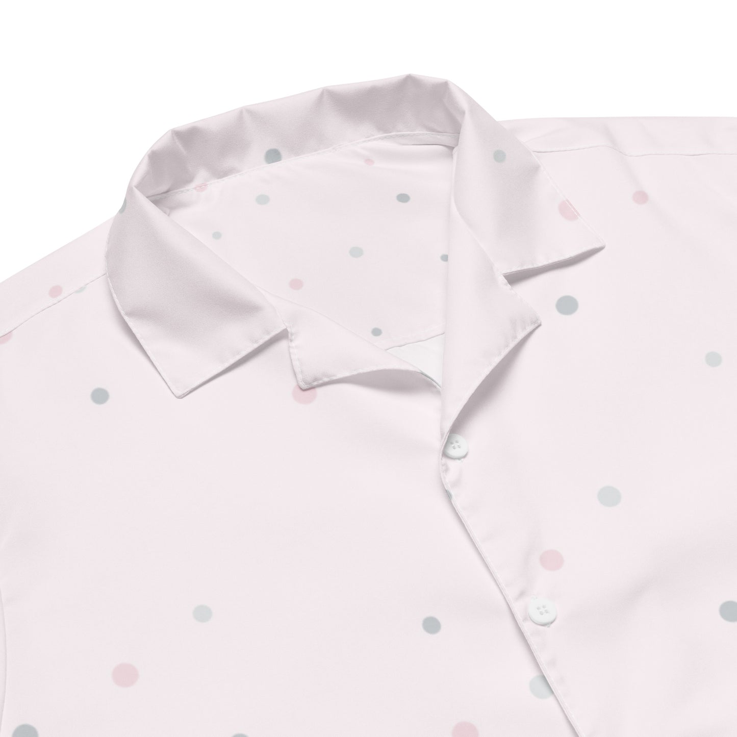 Baby Pink Unisex Button Shirt