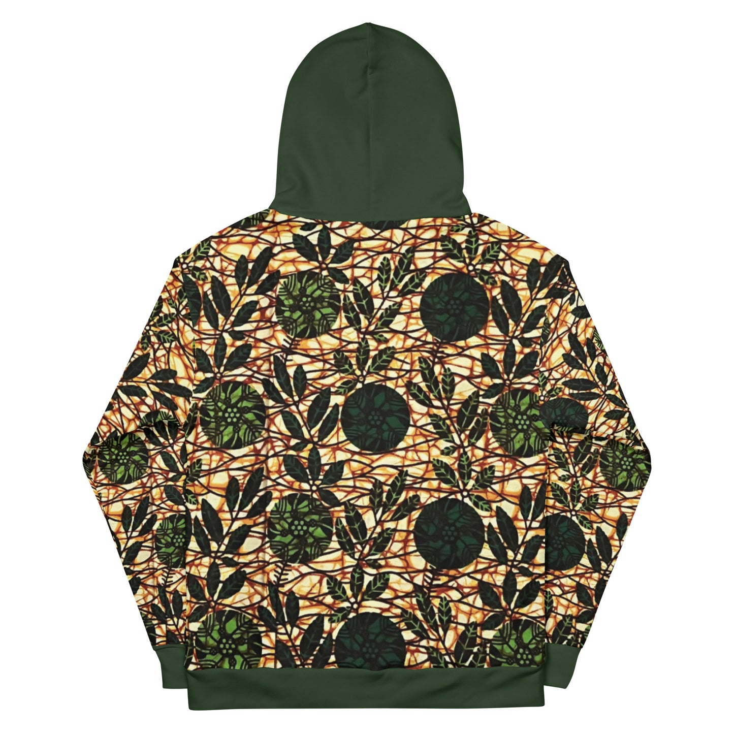 Green Ankara Unisex Hoodie