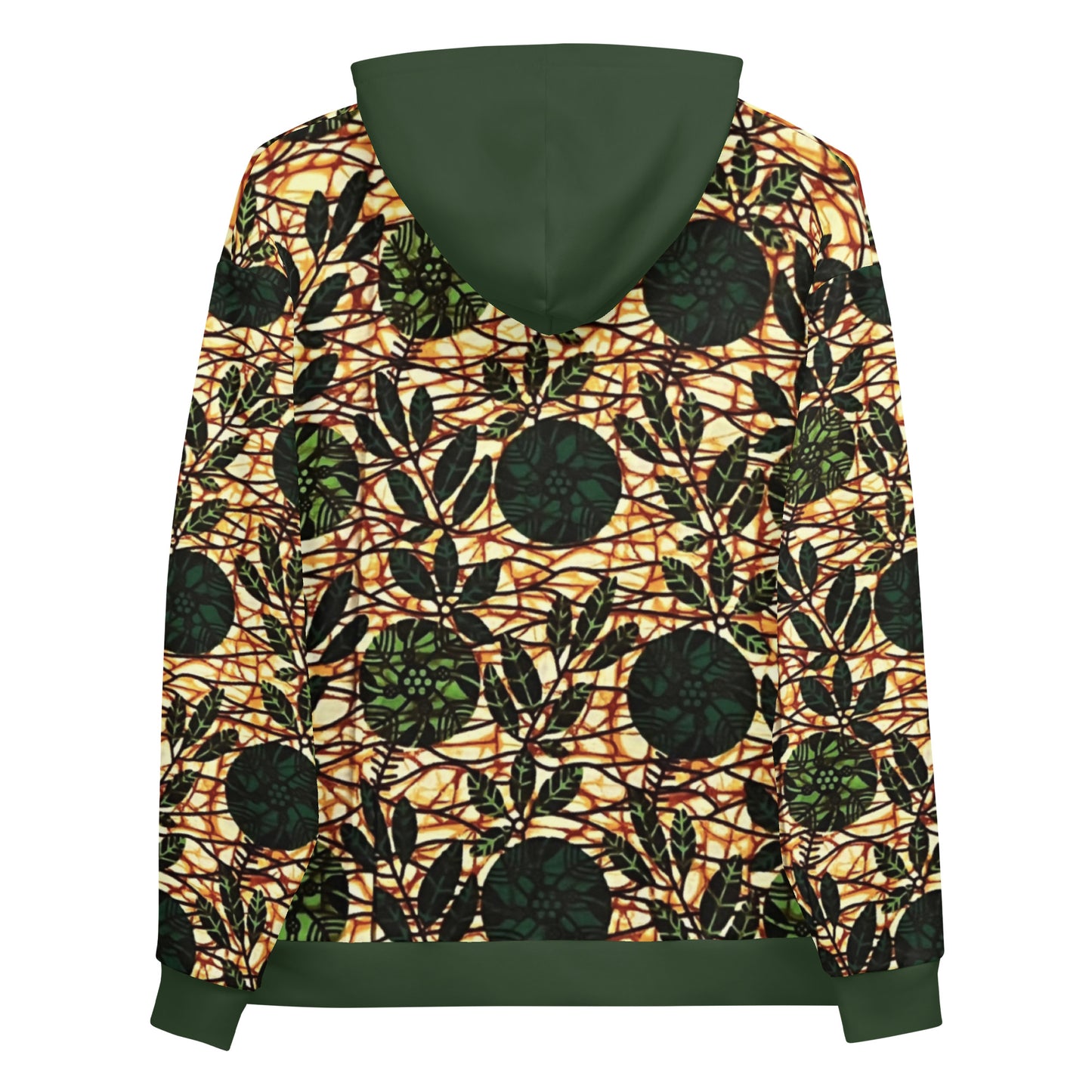 Green Ankara Unisex Hoodie