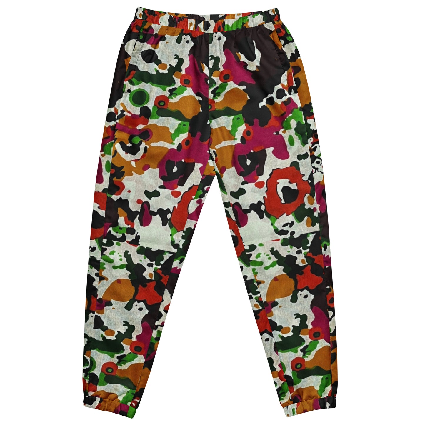 Multicolour Paint Ankara Unisex Track Pants