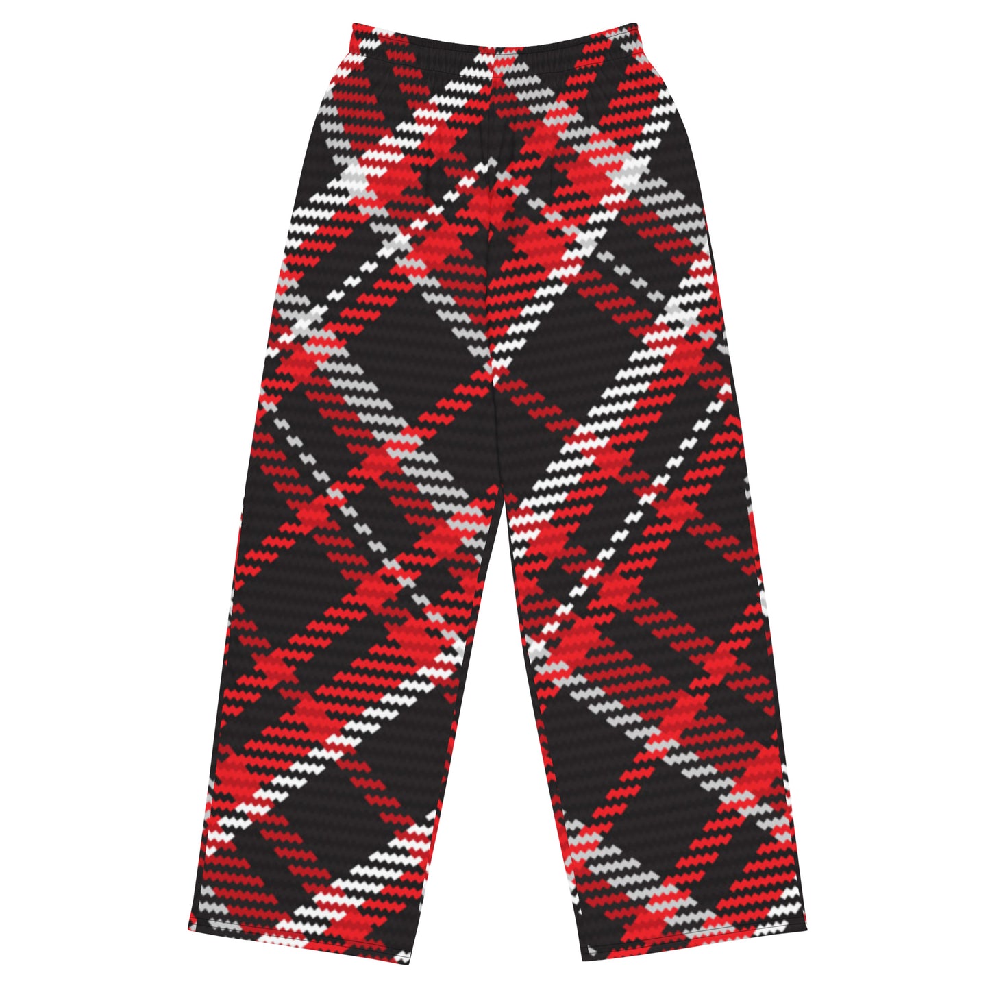 Tartan 5 Unisex Wide-Leg Pants