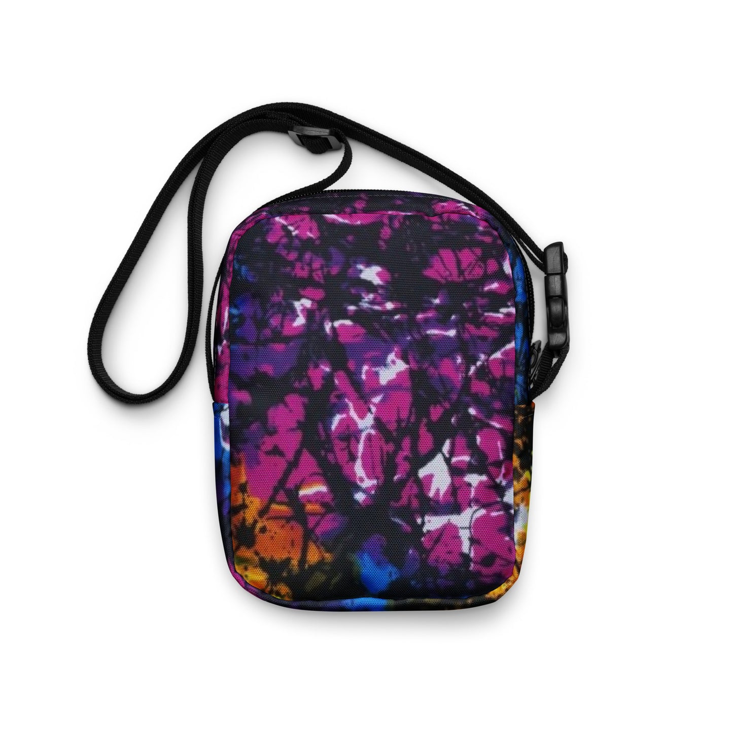 Multicolour Shapes Utility Crossbody Bag