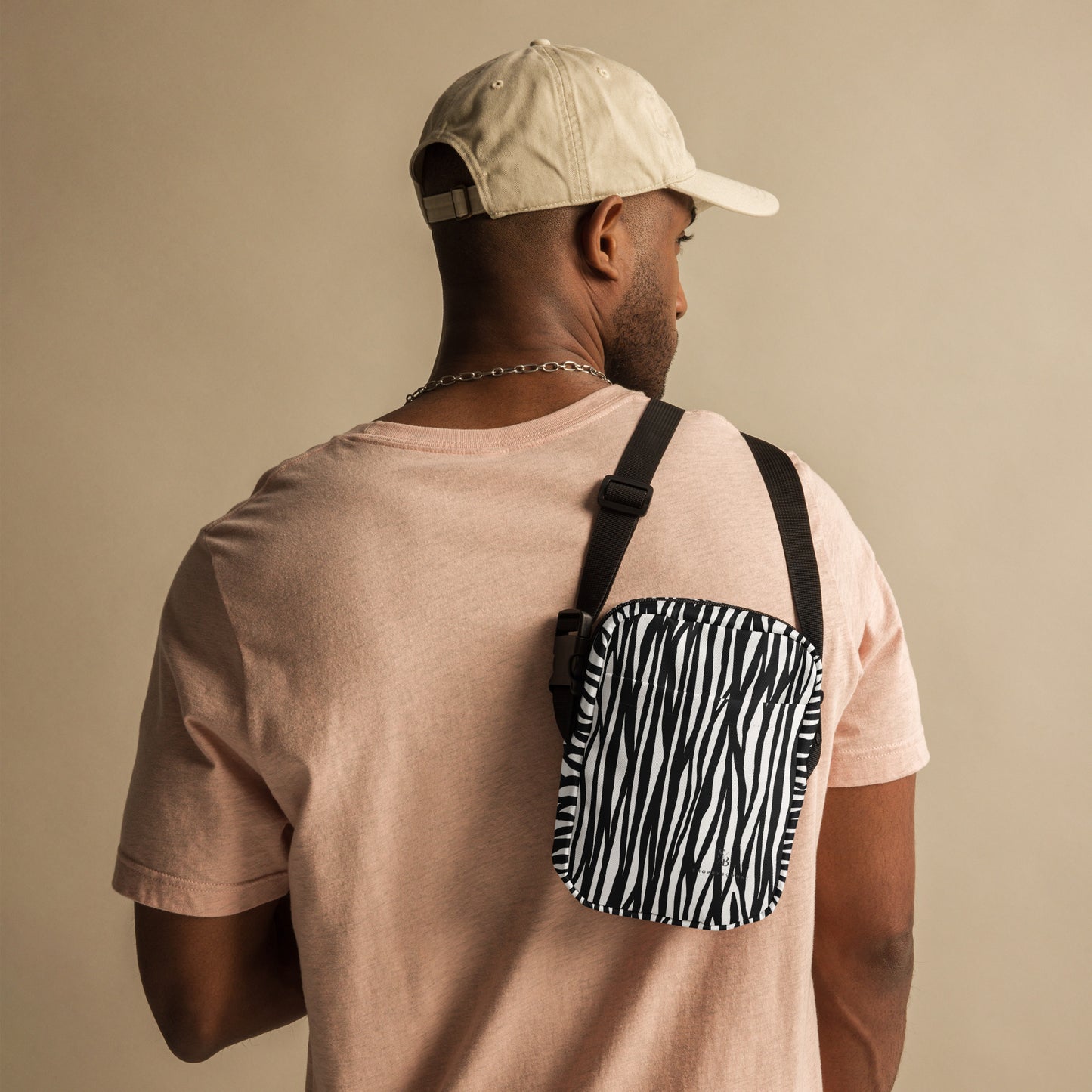 Zebra Utility Crossbody Bag