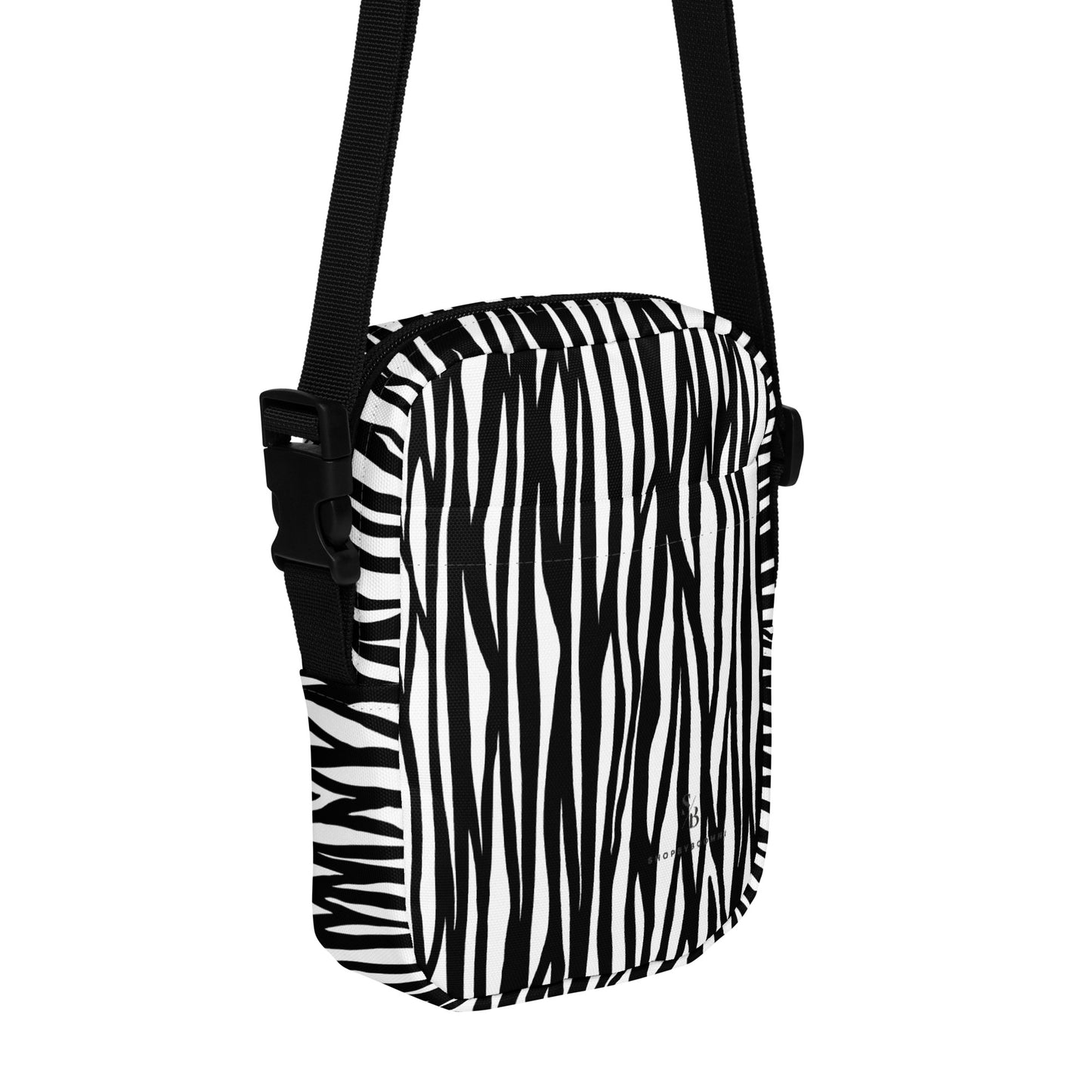 Zebra Utility Crossbody Bag