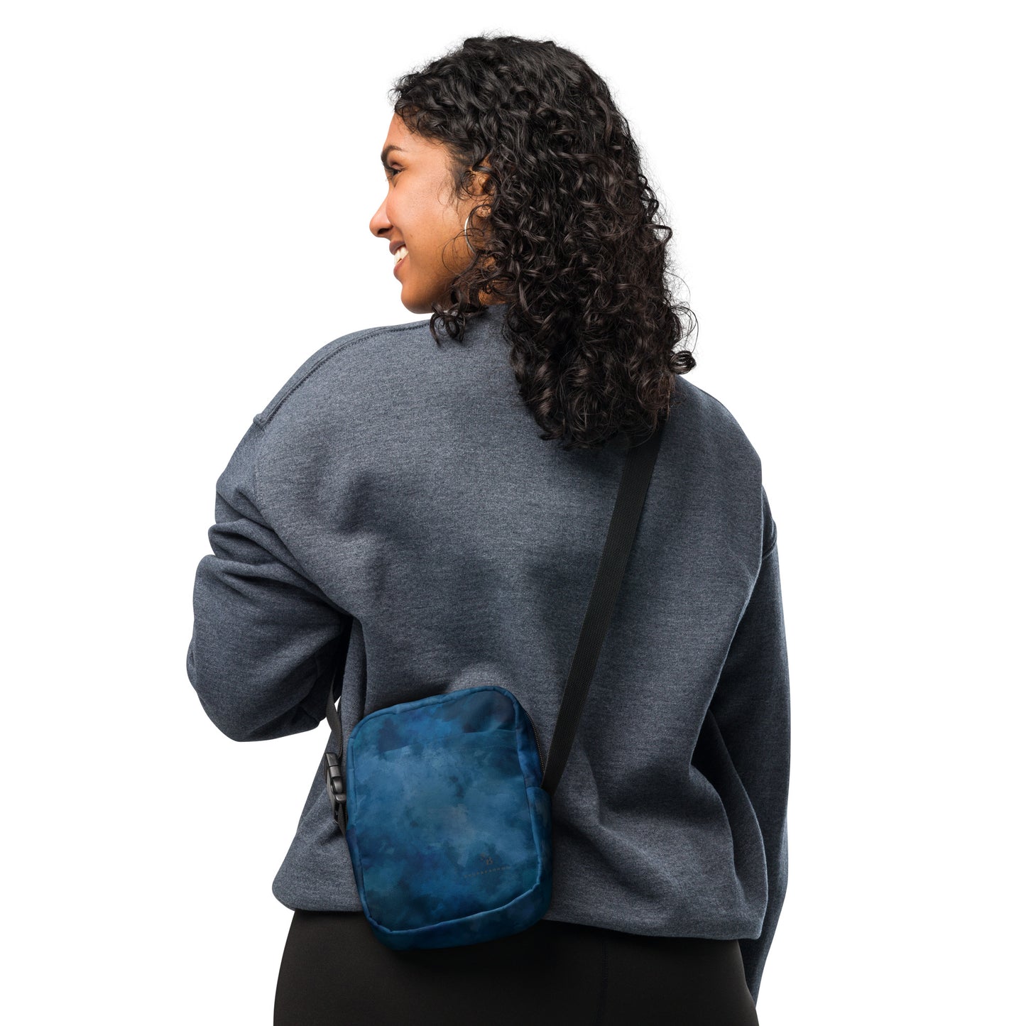 Dark Blue Utility Crossbody Bag