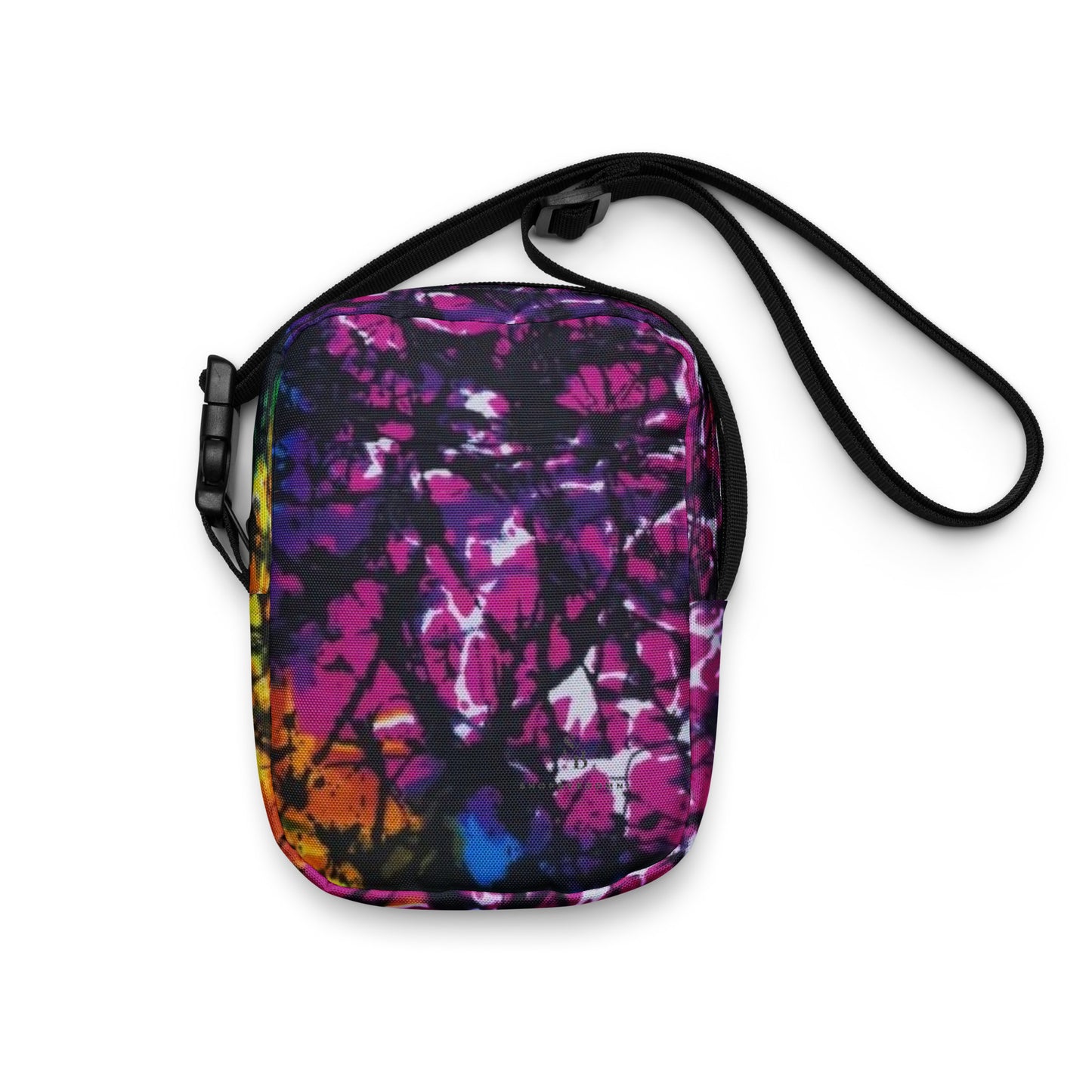 Multicolour Shapes Utility Crossbody Bag