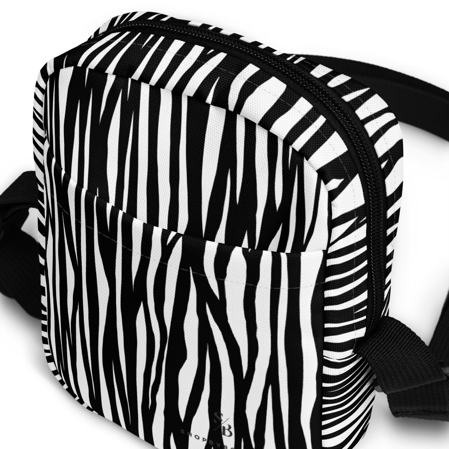 Zebra Utility Crossbody Bag