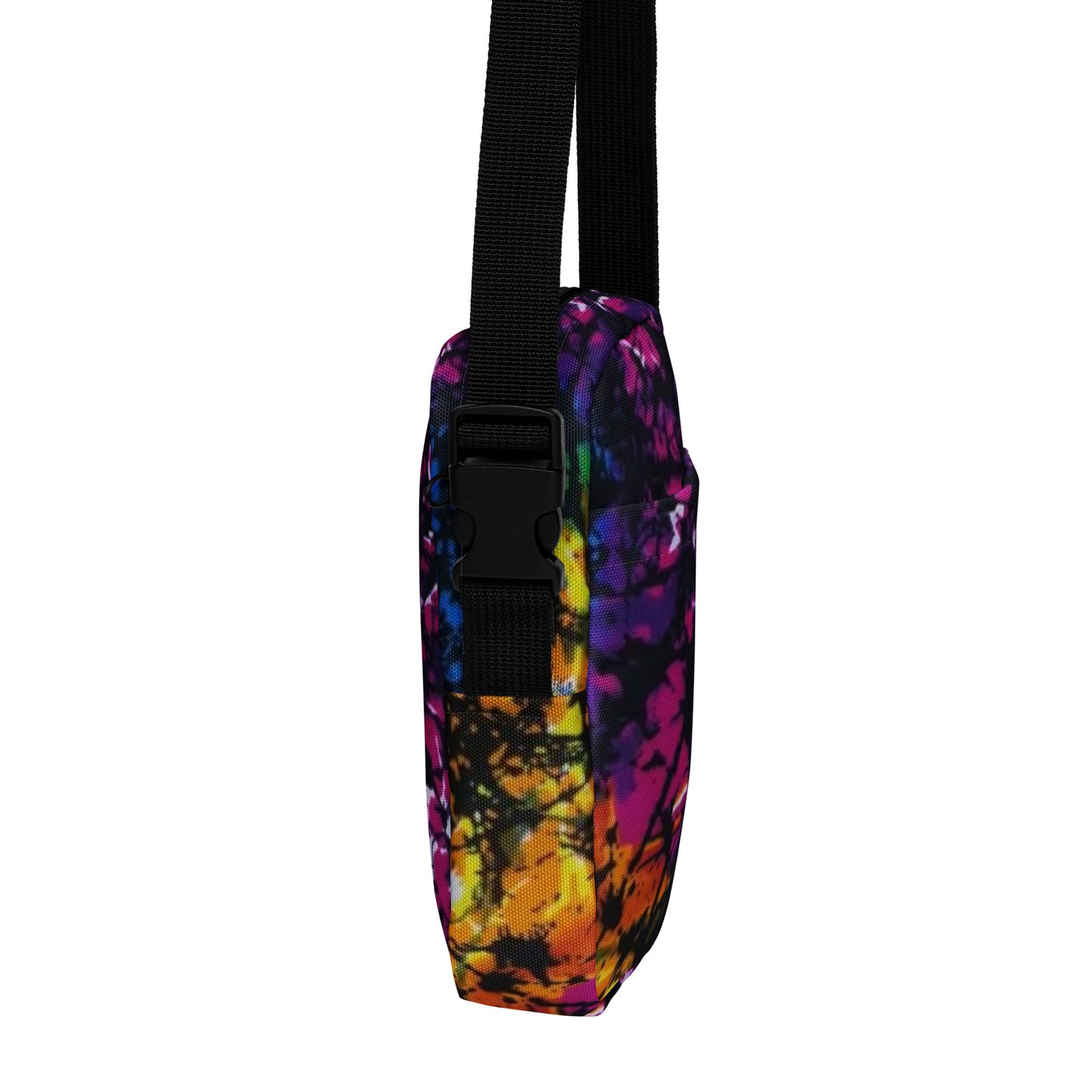 Multicolour Shapes Utility Crossbody Bag