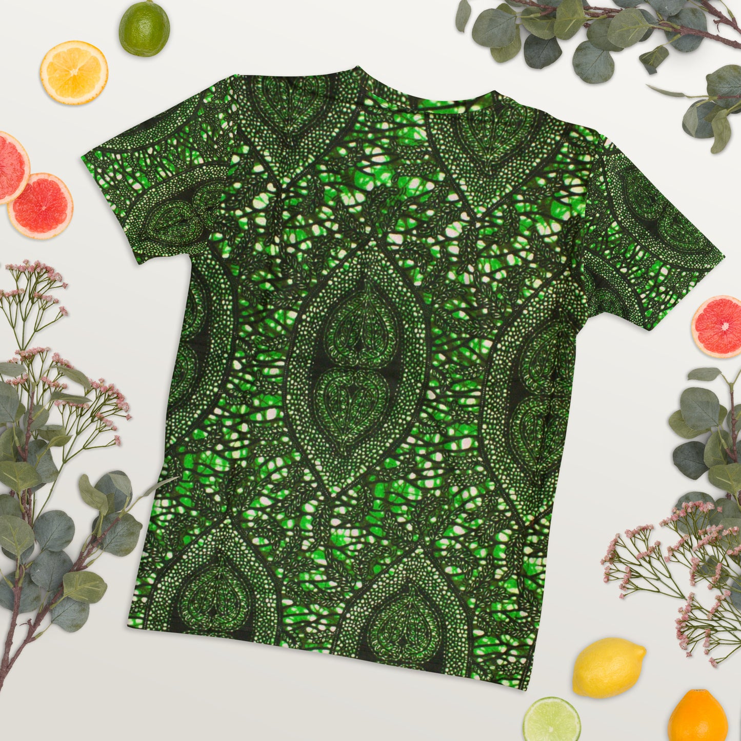 Green Peas Ankara Women's T-shirt