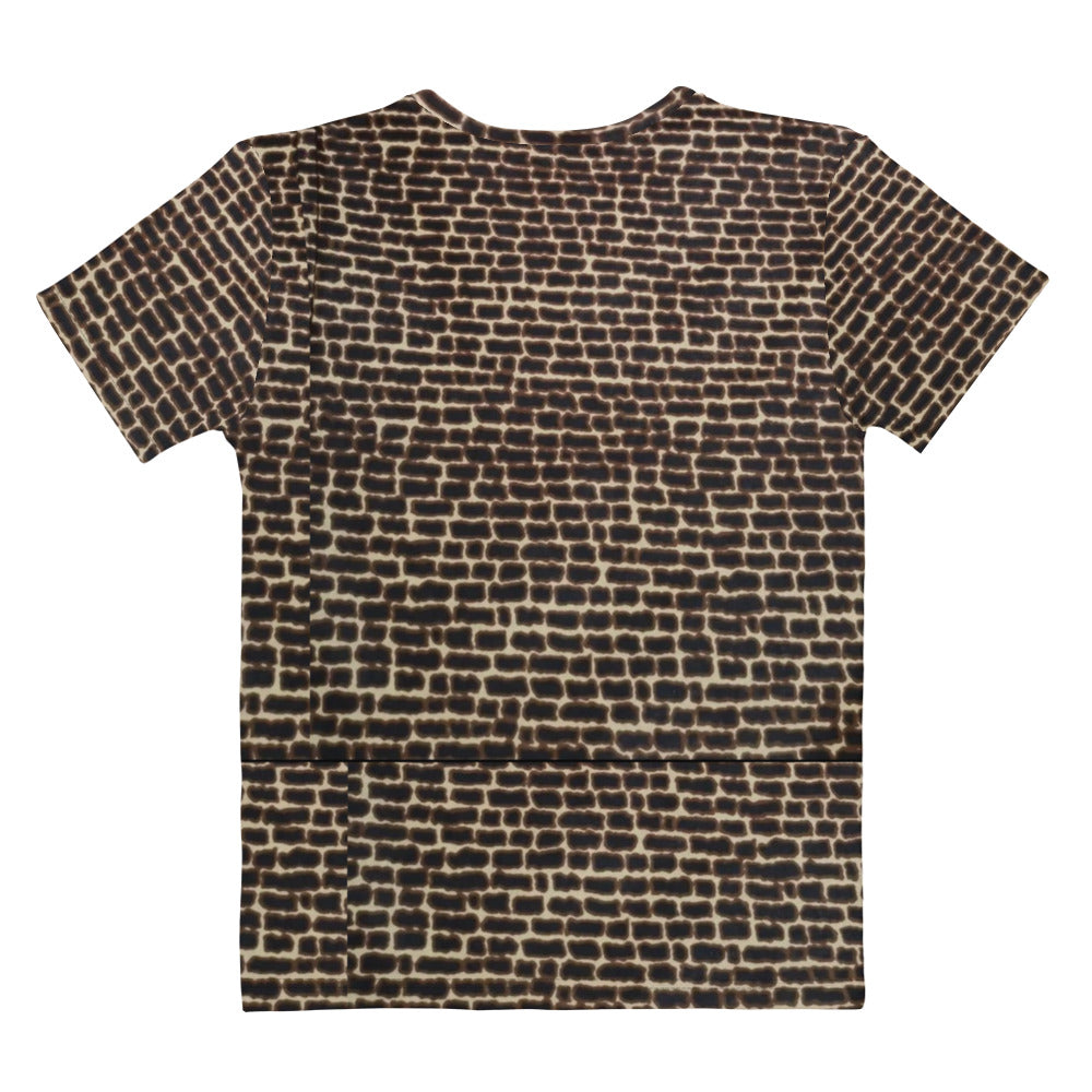 Brown Brick Ankara Women's T-shirt