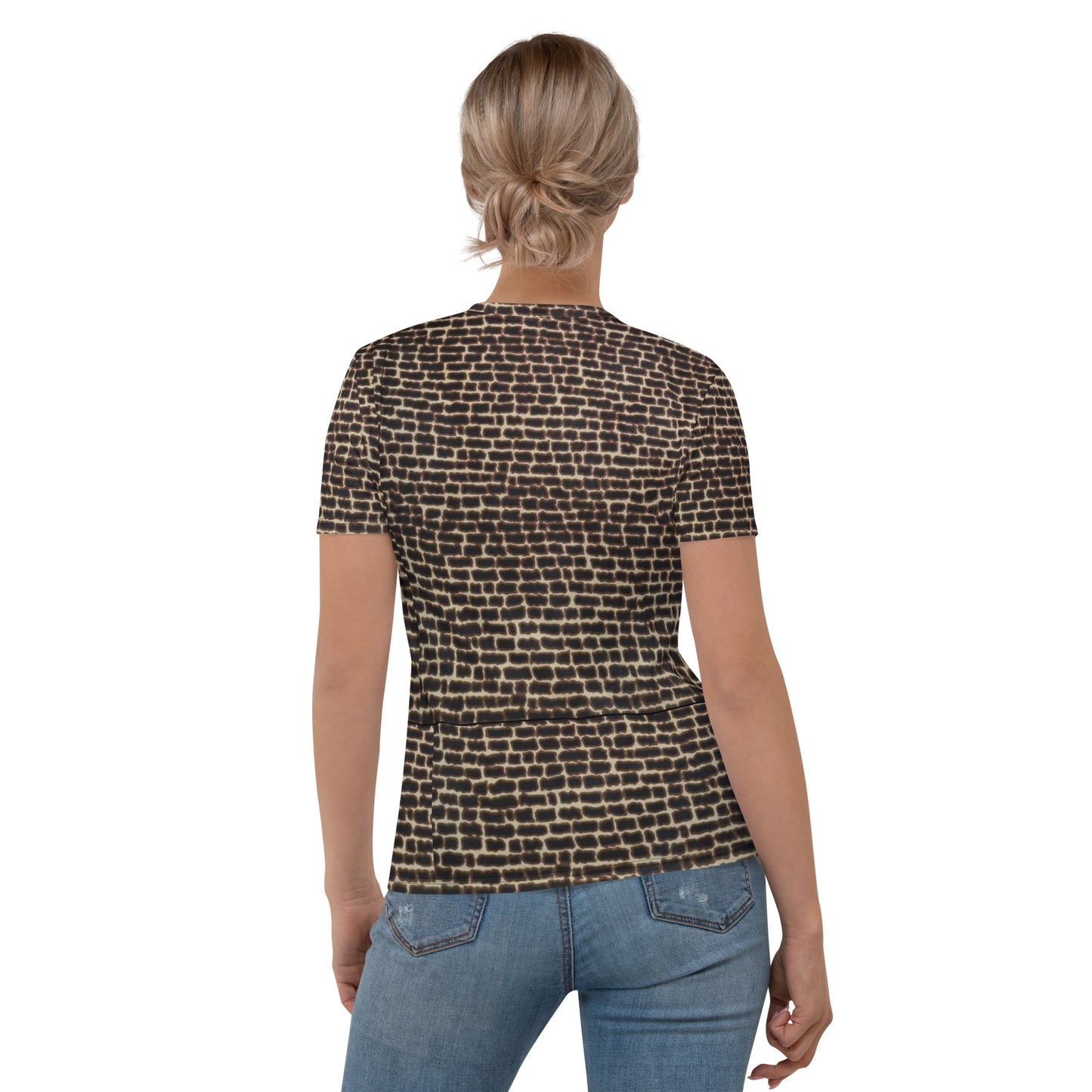 Brown Brick Ankara Women's T-shirt